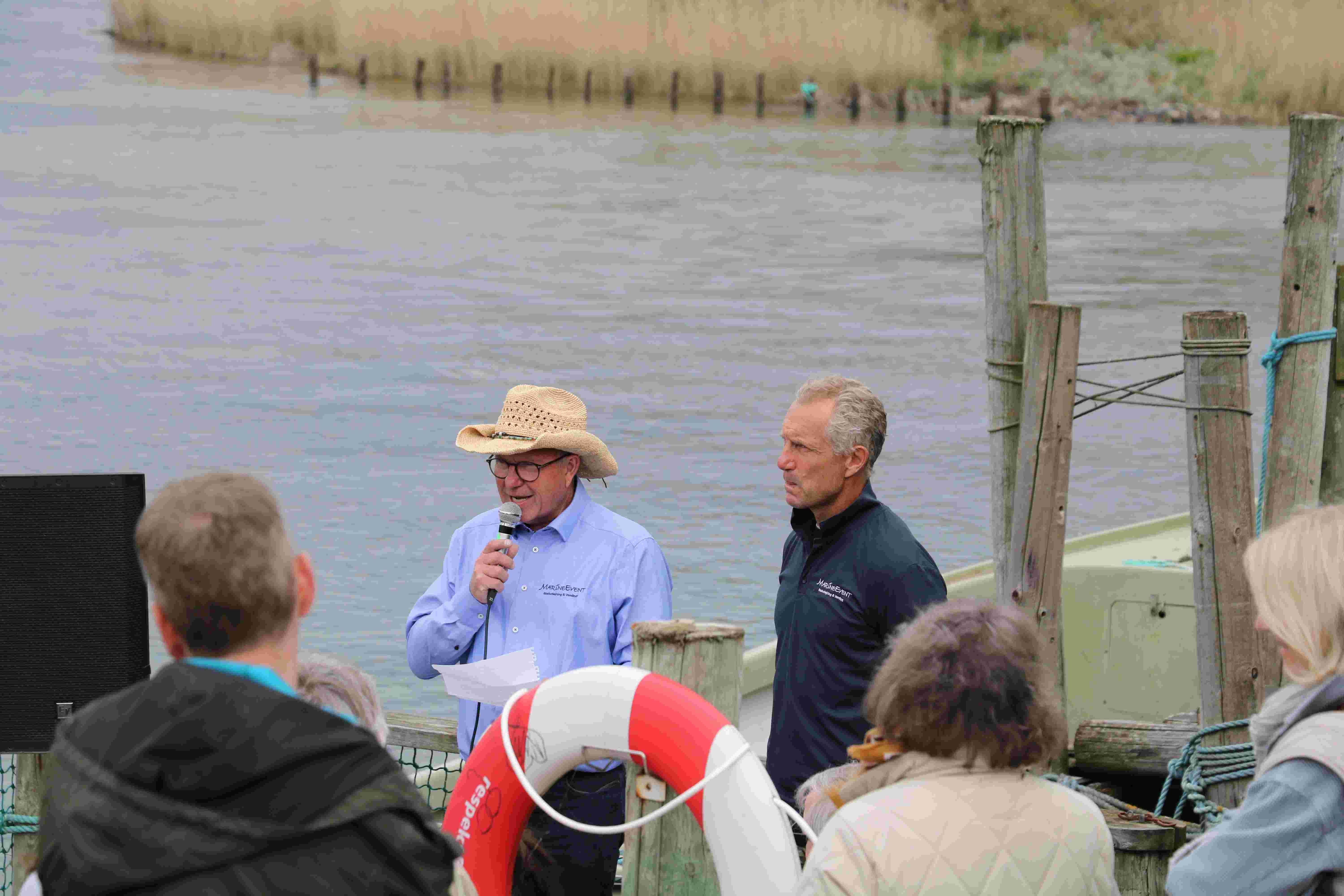 Thomas Hvitfeldt (t.v.) og Anders Hansen får fremover ny makker til aktiviteterne på Stejlepladsen. Foto: John Ringstrøm