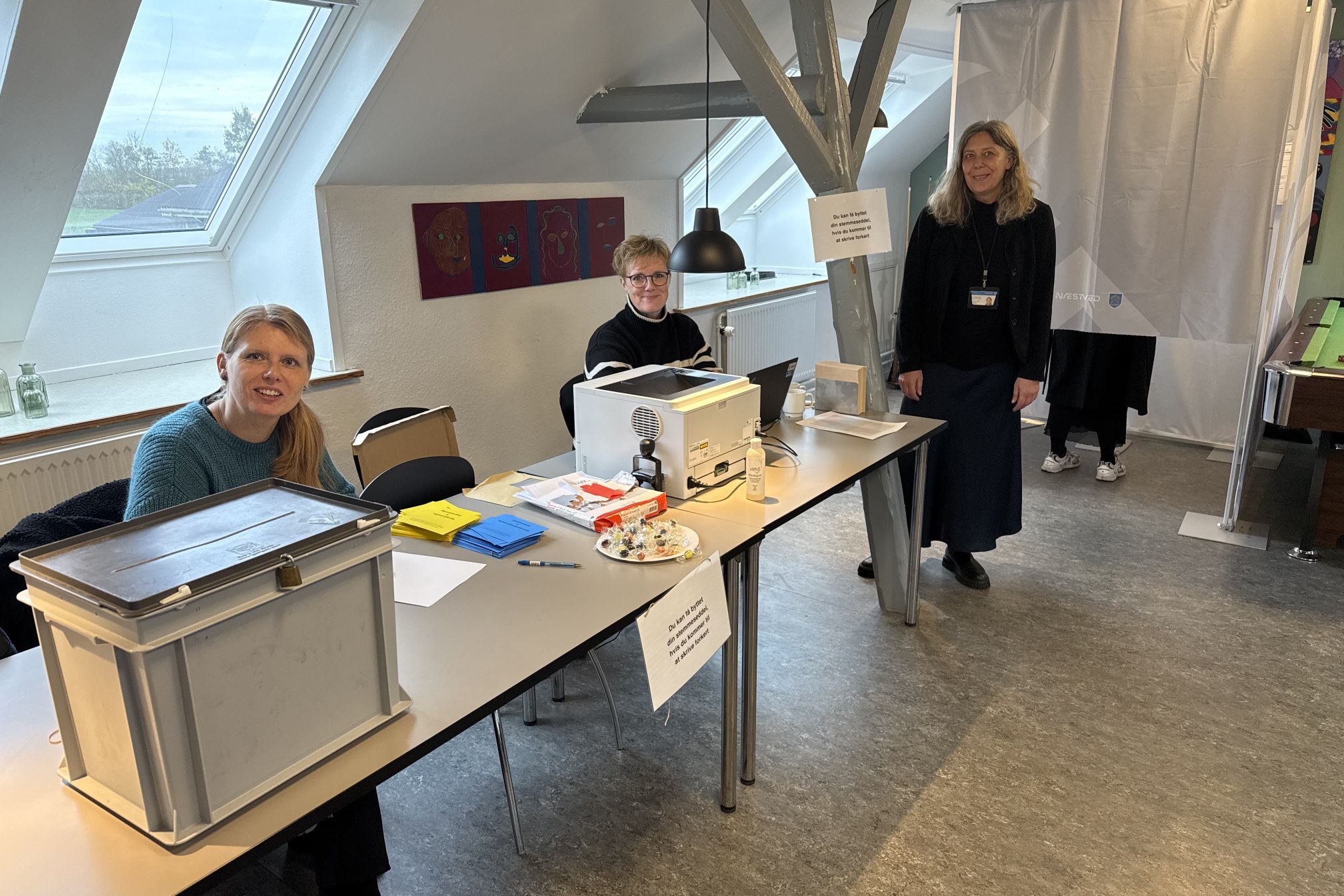 Næstved Kommune har haft succes med mobile brevstemmestationer. Foto: Næstved Kommune