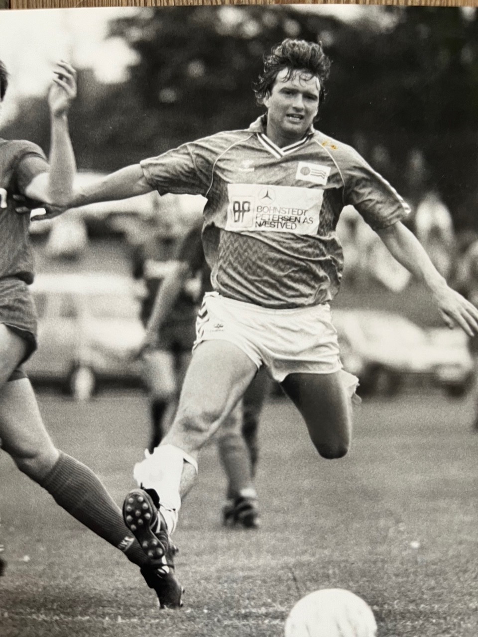 Torben Johansen i aktion for Næstved. Foto: Privat