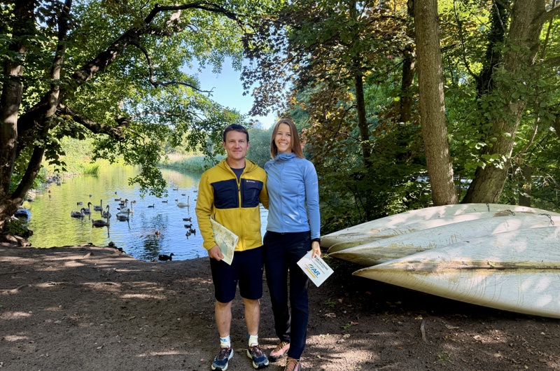 Lars Bukkehave og Maria Winther arbejder lige nu på højtryk for at gøre Næstved klar til europamesterskabet i Adventure Race.