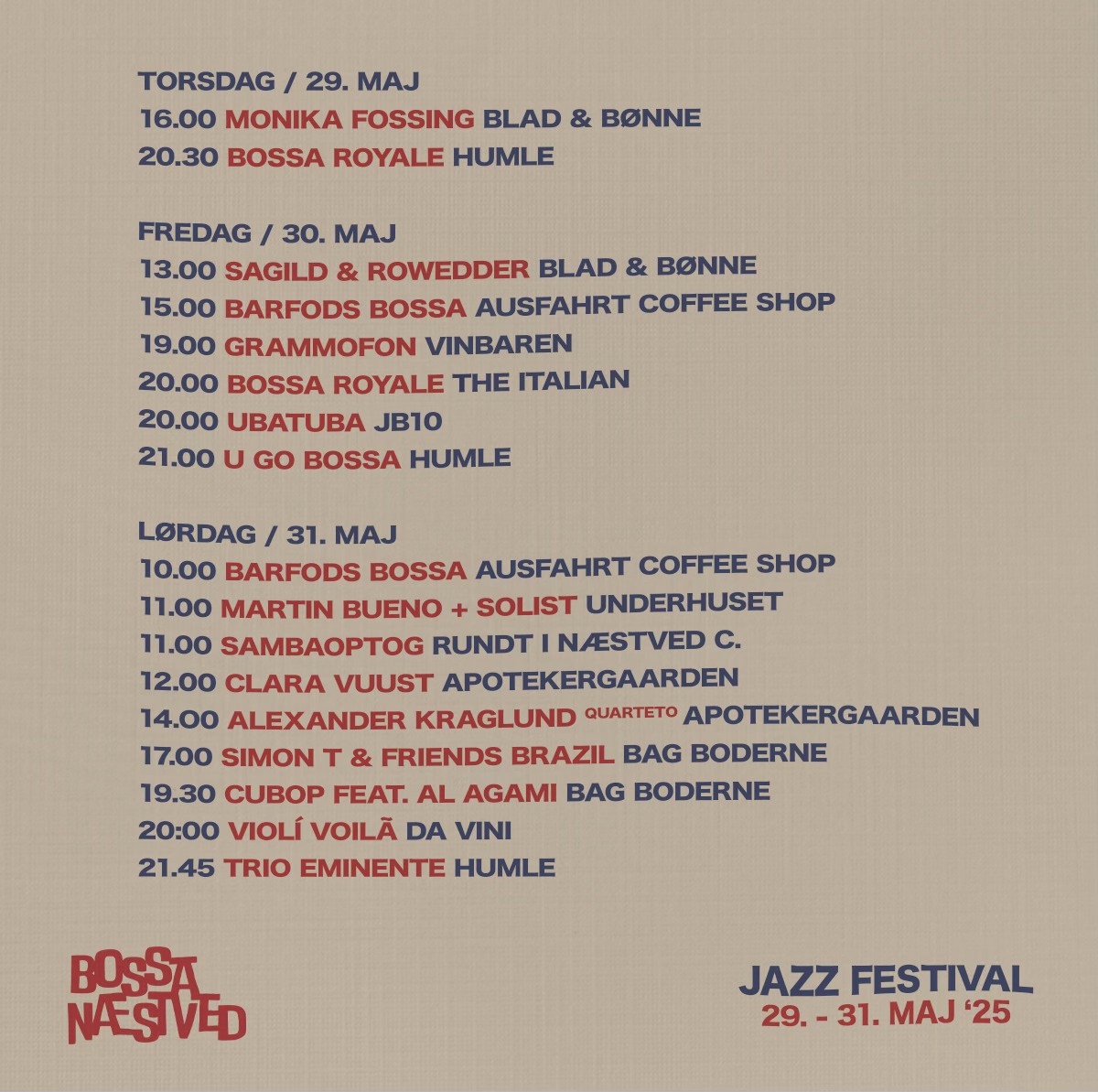 Bossa-program