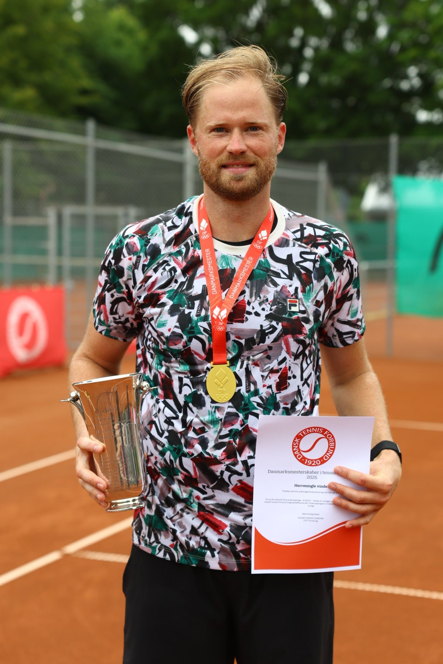 For fjerde gang er Christian Sigsgaard dansk mester. Foto: Allan Høgholm