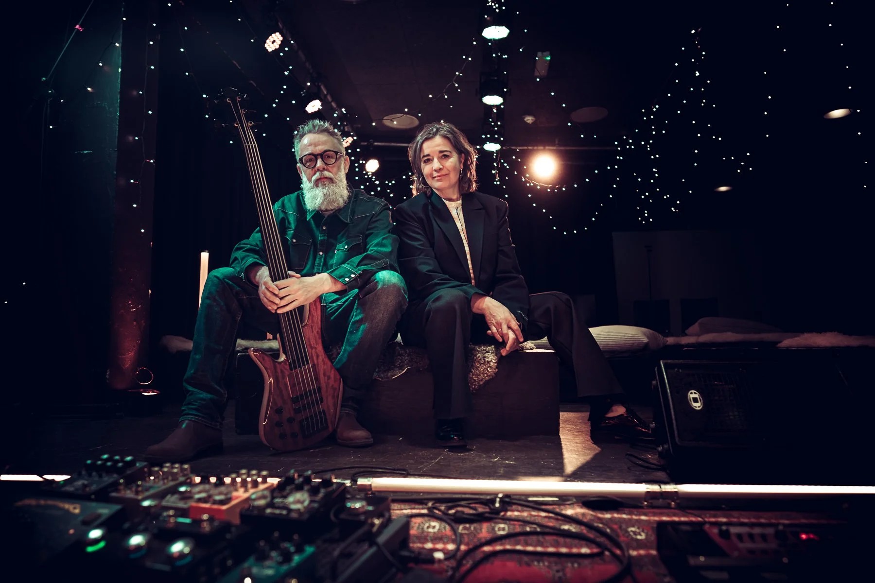 Morten Nielsen og Ulla Britt Simonsen har fundet sammen i Beatles-konceptet "Come Together". Foto: Presse