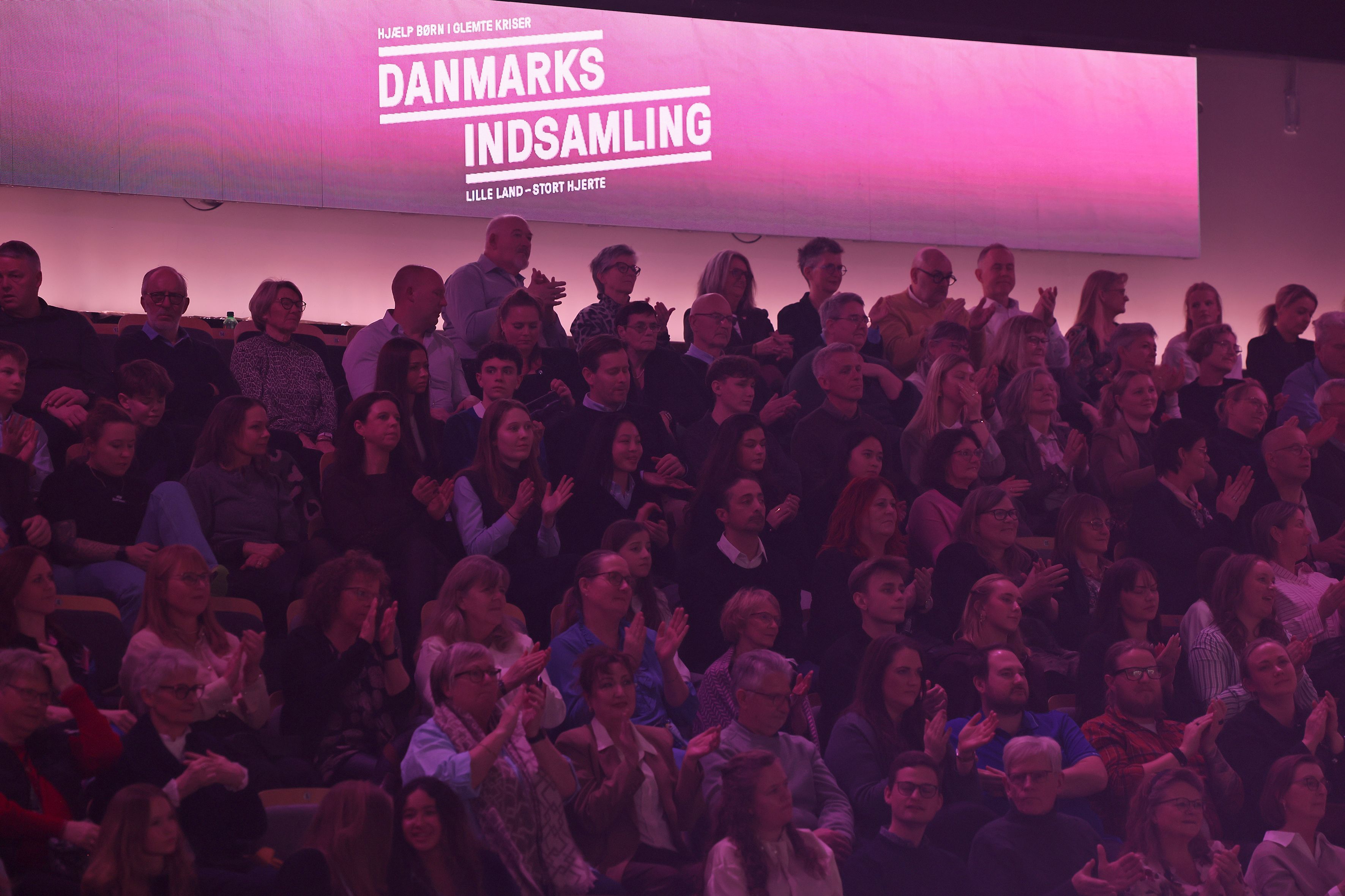 Der var udsolgt til indsamlings-showet i Arena Næstved. Foto: Næstved Kommune