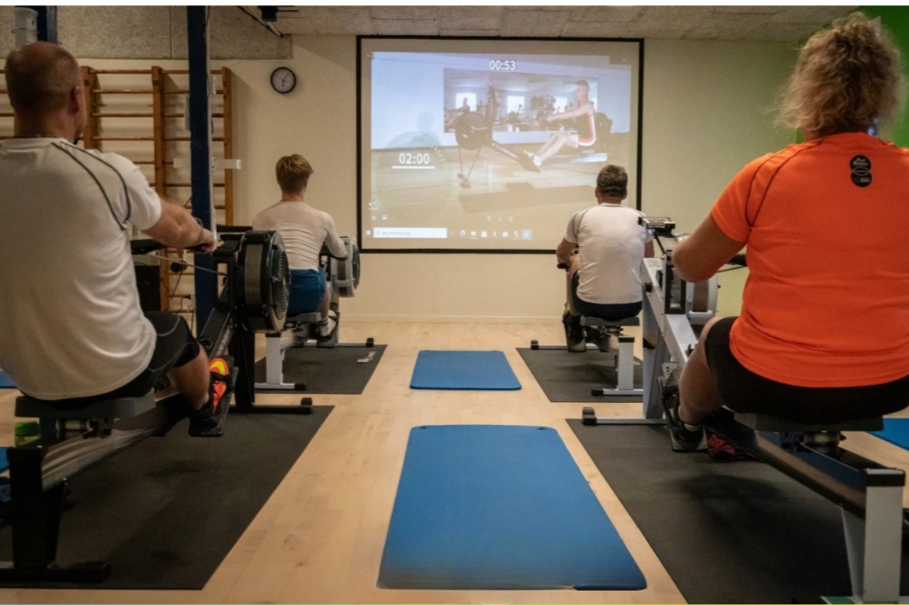 E-roning er for alle. Foto: Næstved Roklub