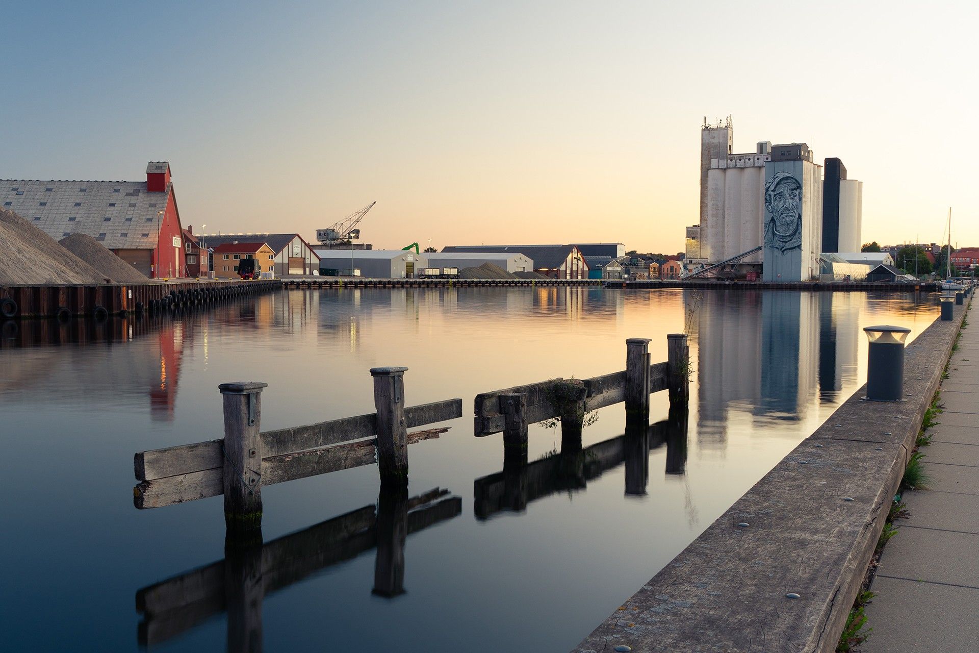 Næstved Havn. Foto: Næstved Fotoklub