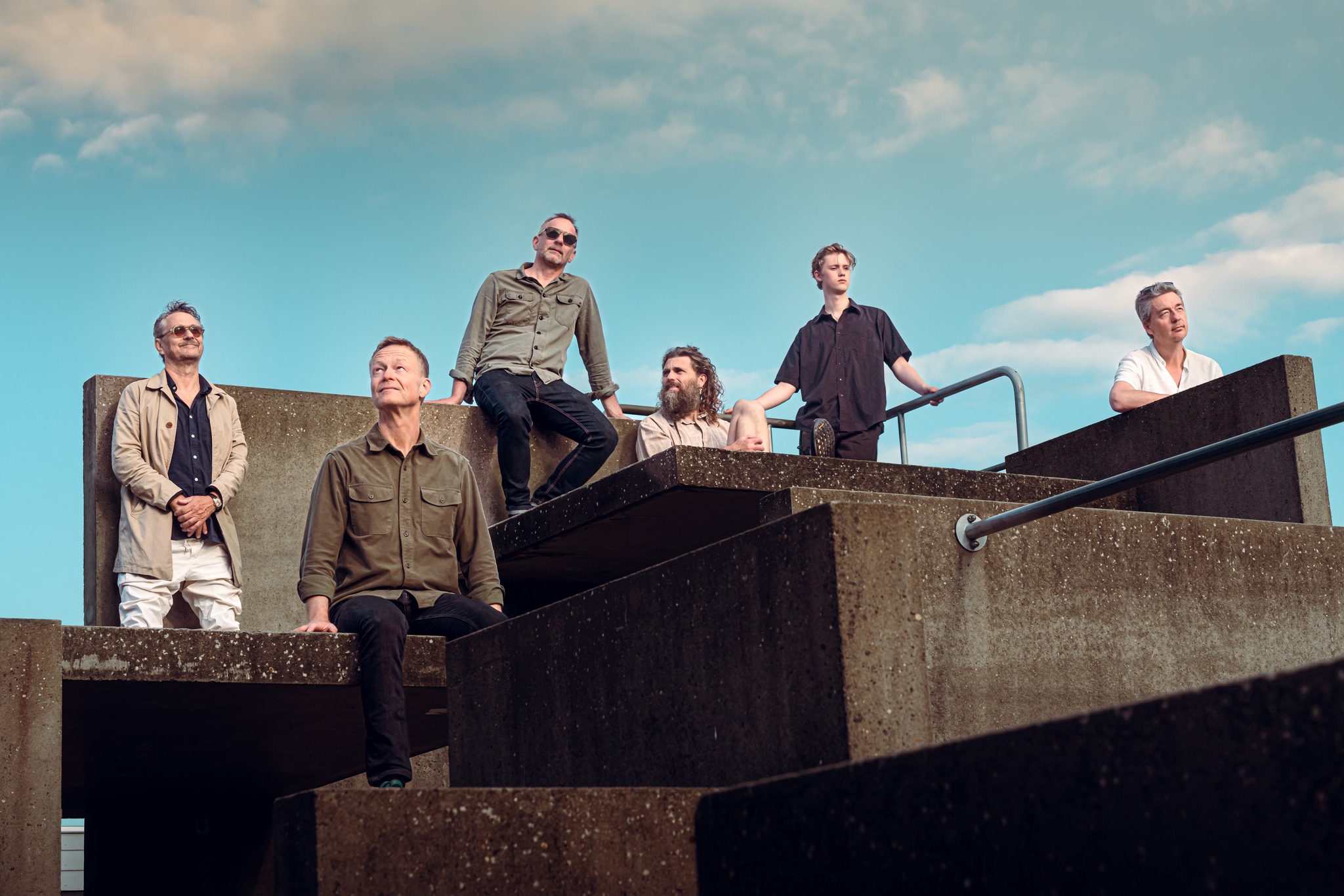 Godtfolket fra venstre Jens Ulrik Simonsen, Lasse Kjærulf Andersen, Jacob Brandt Jensen, Peter Kjærulf Sommer, Benjamin Sommer og Lasse Lundgaard Jensen. Foto: Presse