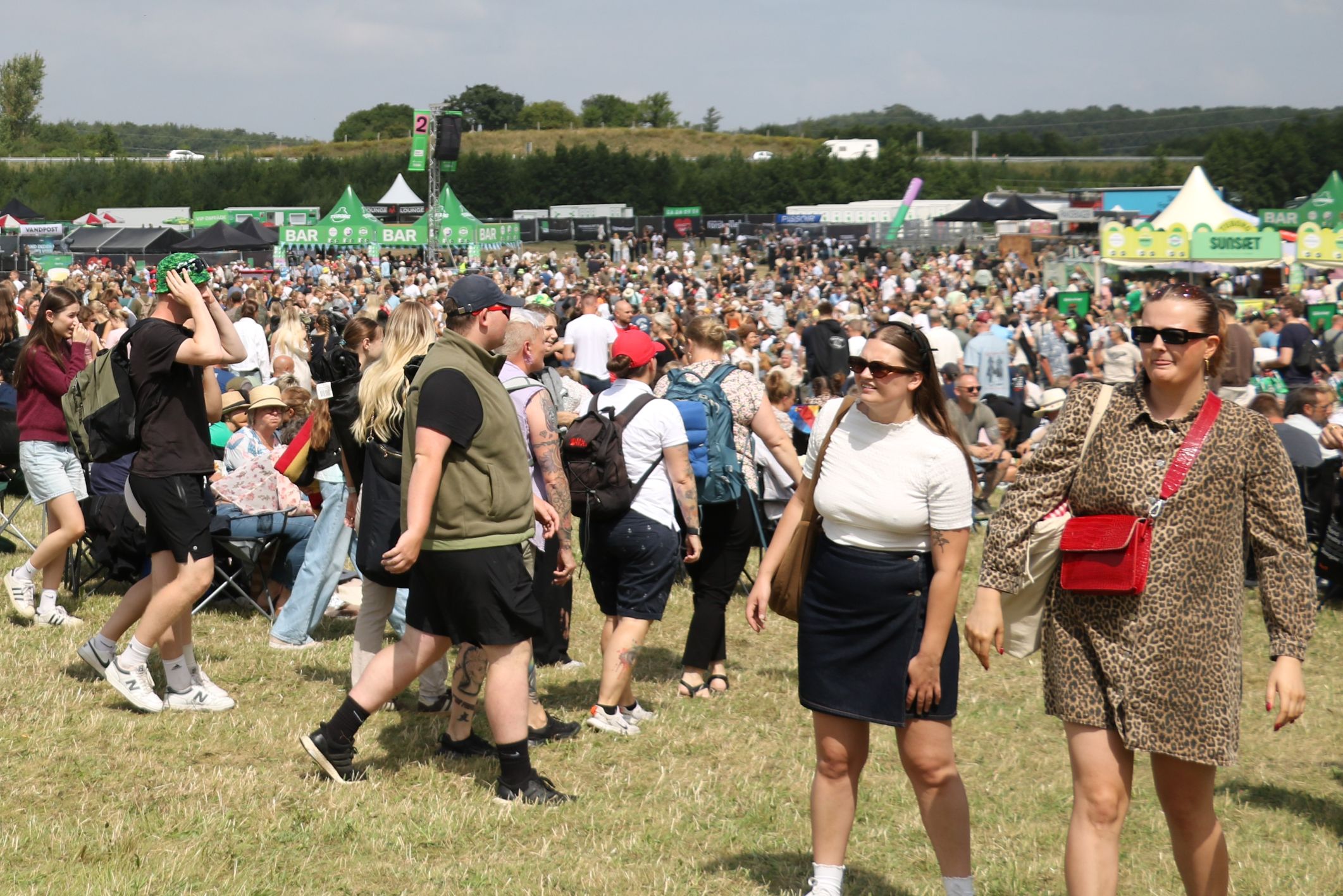 Der bliver igen pakket på pladsen, når Grøn-karavanen kommer til Næstved 25. juli. Foto: John Ringstrøm