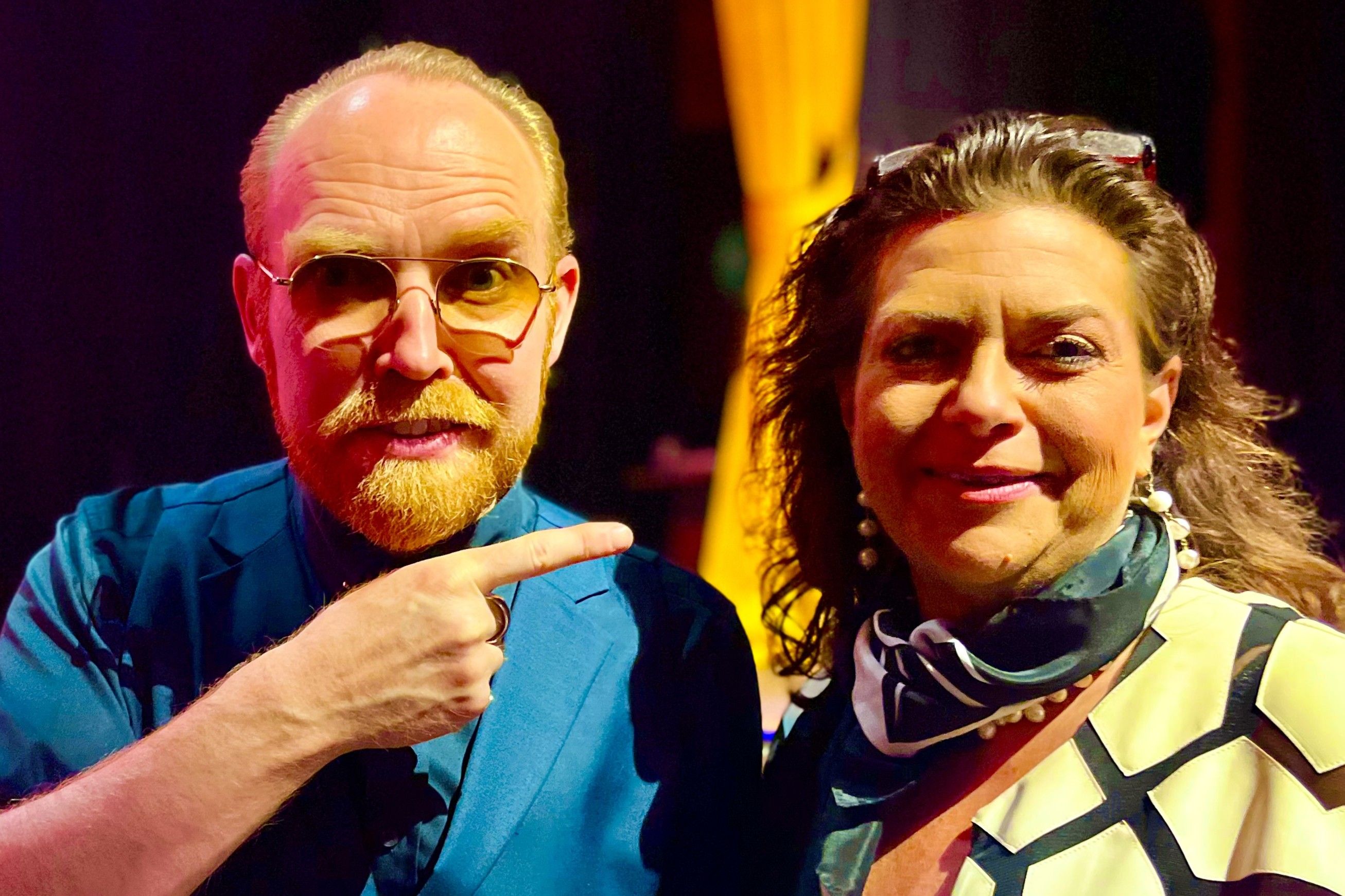 Jan Hellesøe og Pernille Sten