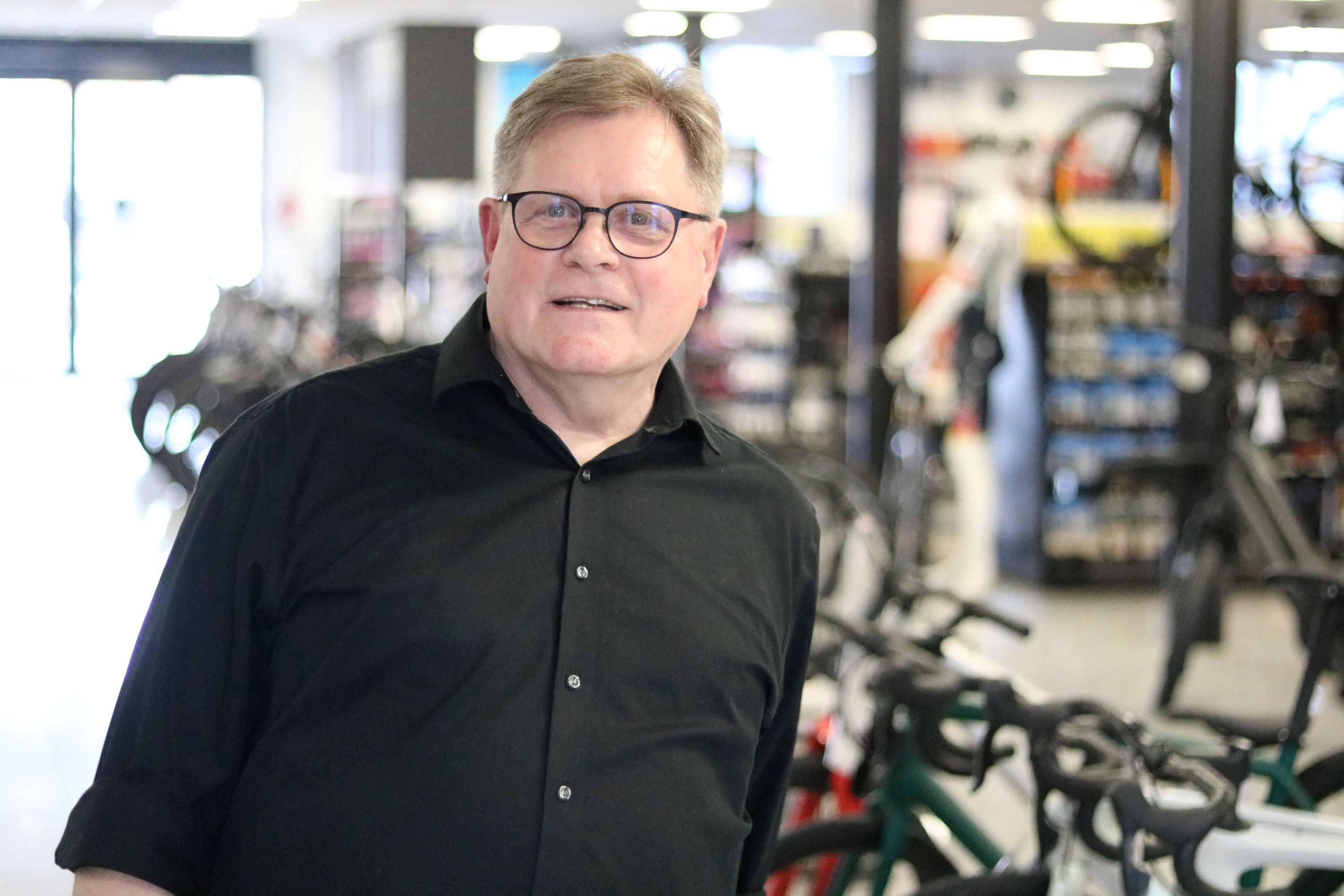 Der er altid et smil og et godt cykelråd på vej, når du møder Karsten Pedersen. Foto: John Ringstrøm