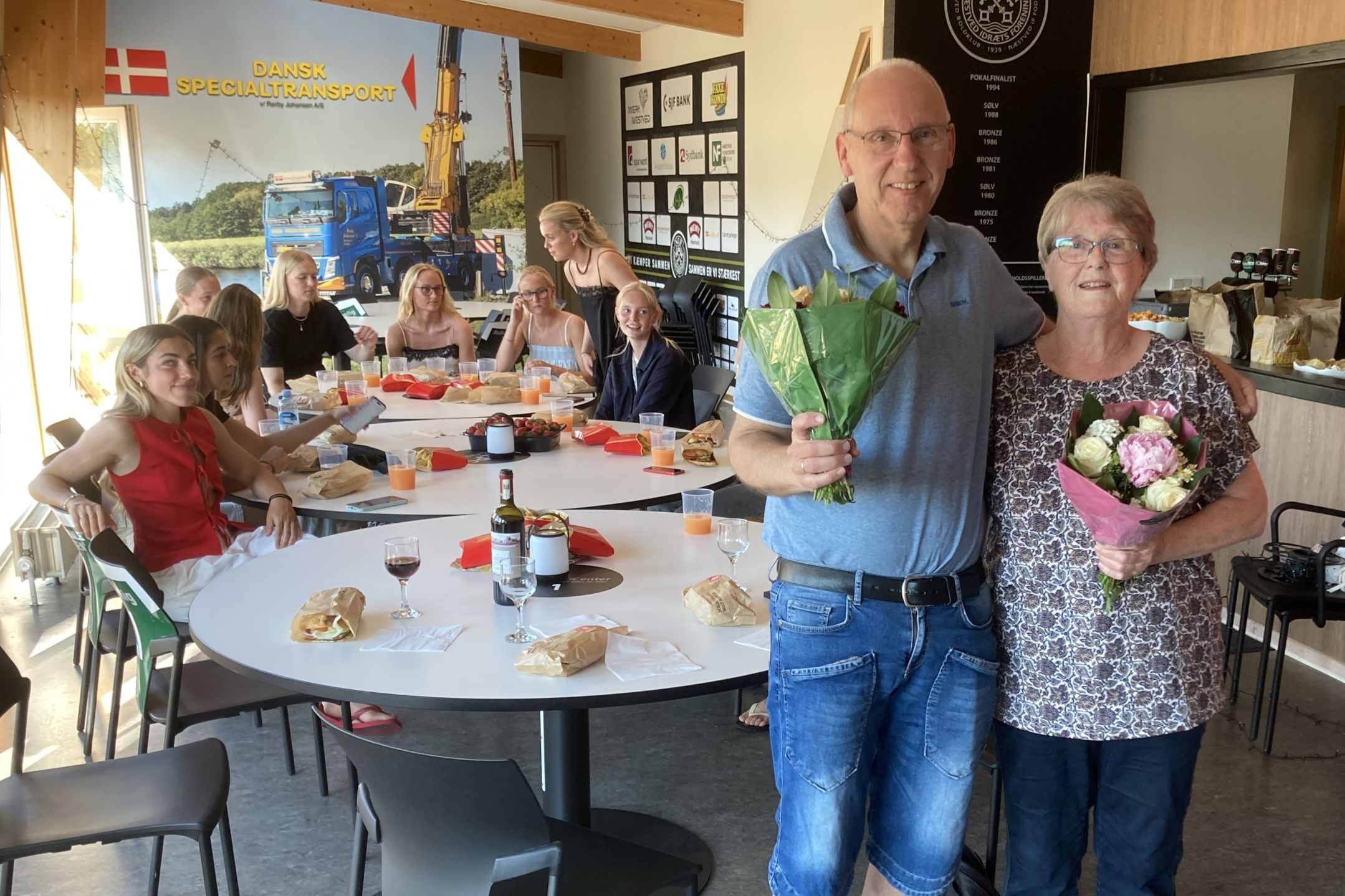 Kim Nielsen og Randi Fjellerad har dannet makkerpar som holdledere for Næstved HGs kvindehold i mange år. Foto: Privat