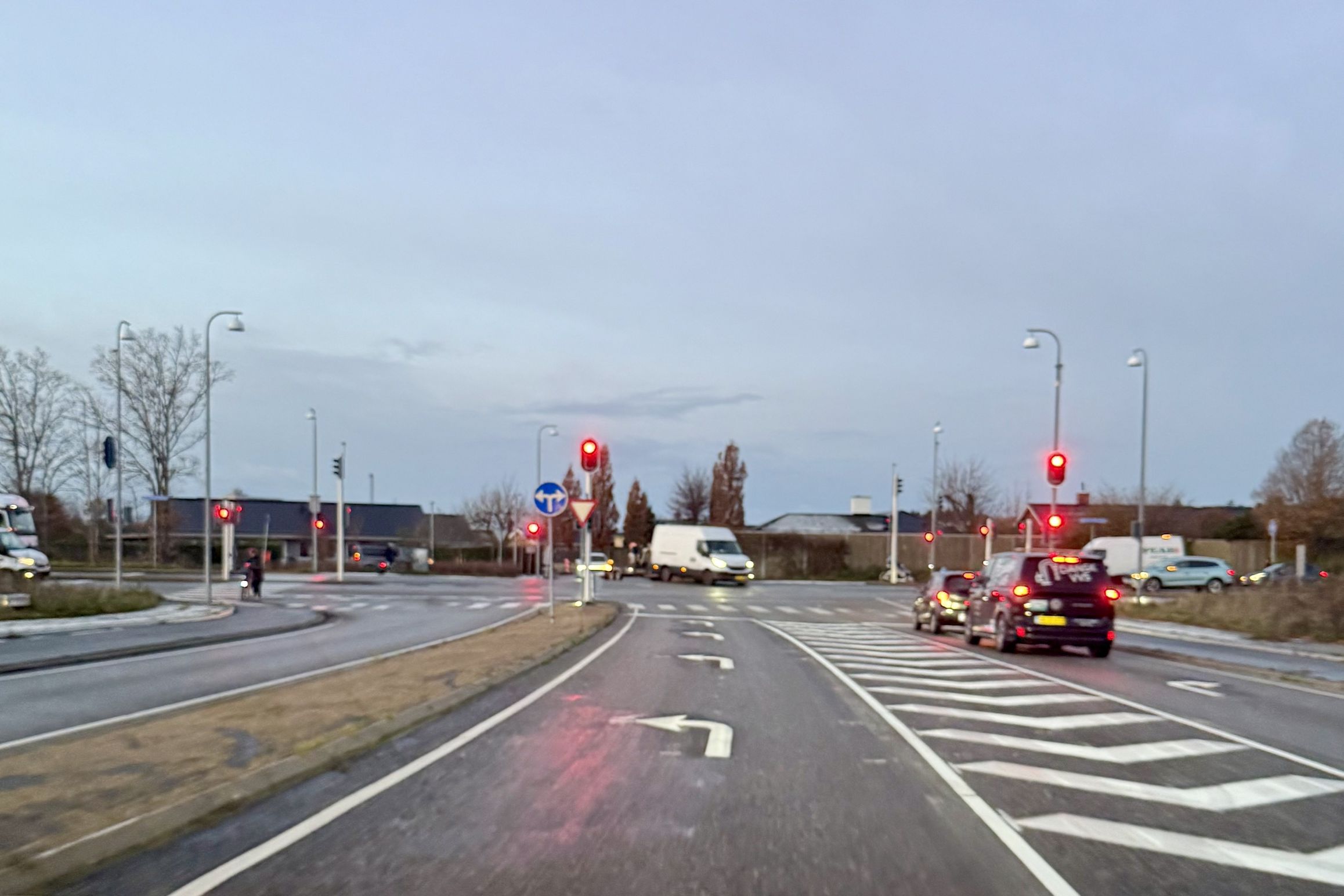 Krydset ved Ringvejen og Stenlængegårdsvej