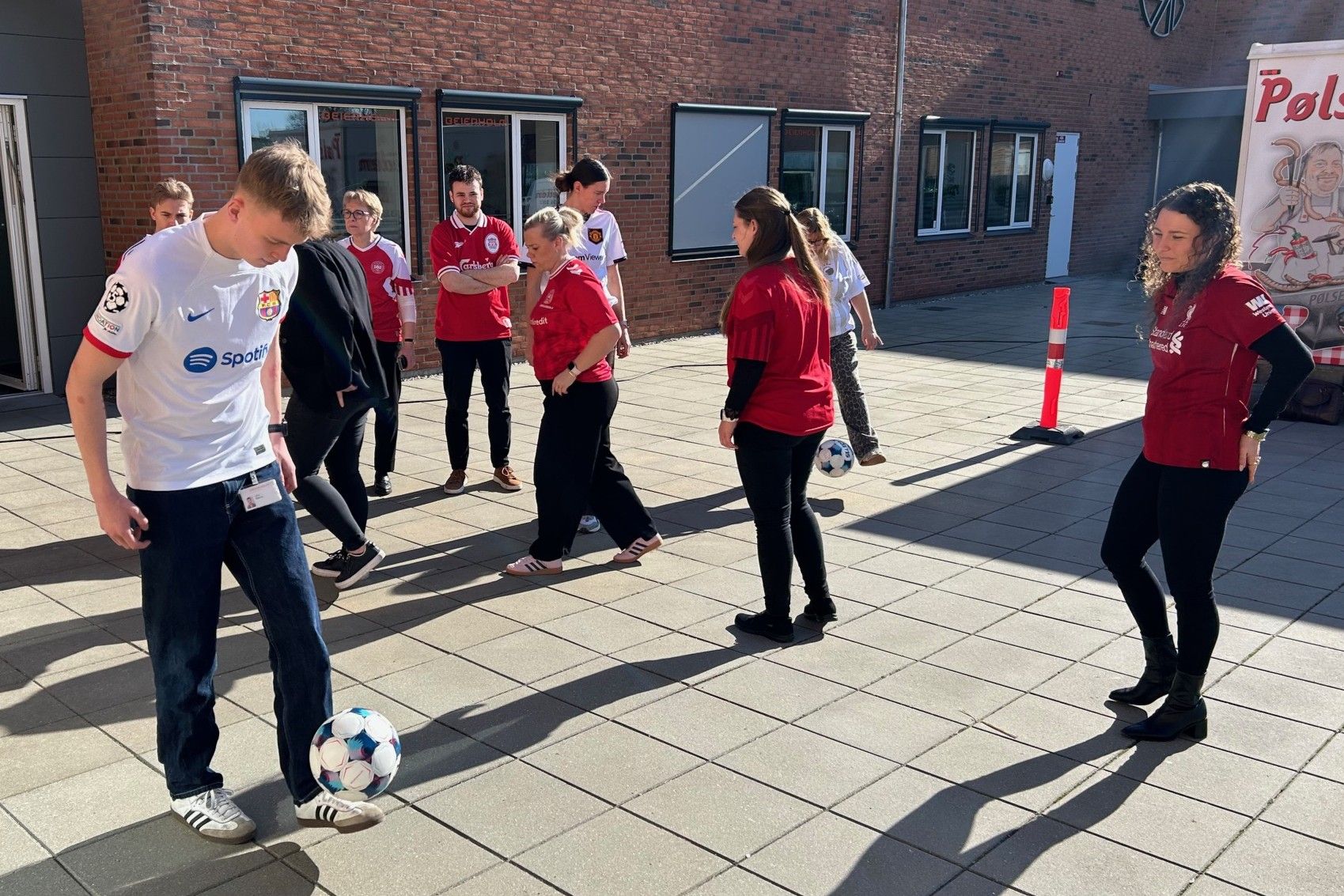 Laus Sabroe vandt for andet år i træk jongleringskonkurrencen. Foto: John Ringstrøm