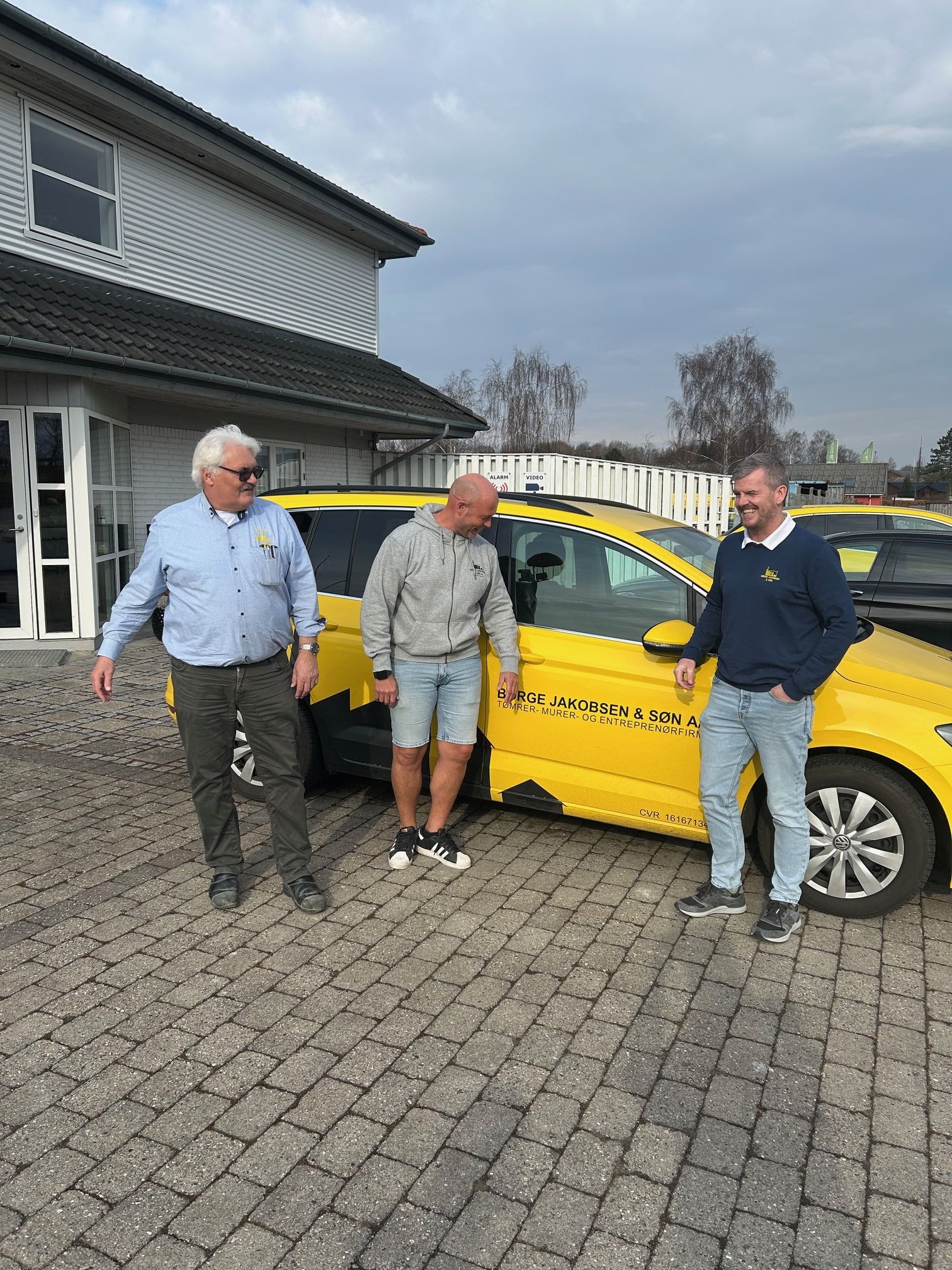 Med flytningen og udvidelsen på Tømrervænget er der nu god plads til at udvide paletten med malermester Carsten Olsen og hans medarbejdere. Foto: John Ringstrøm