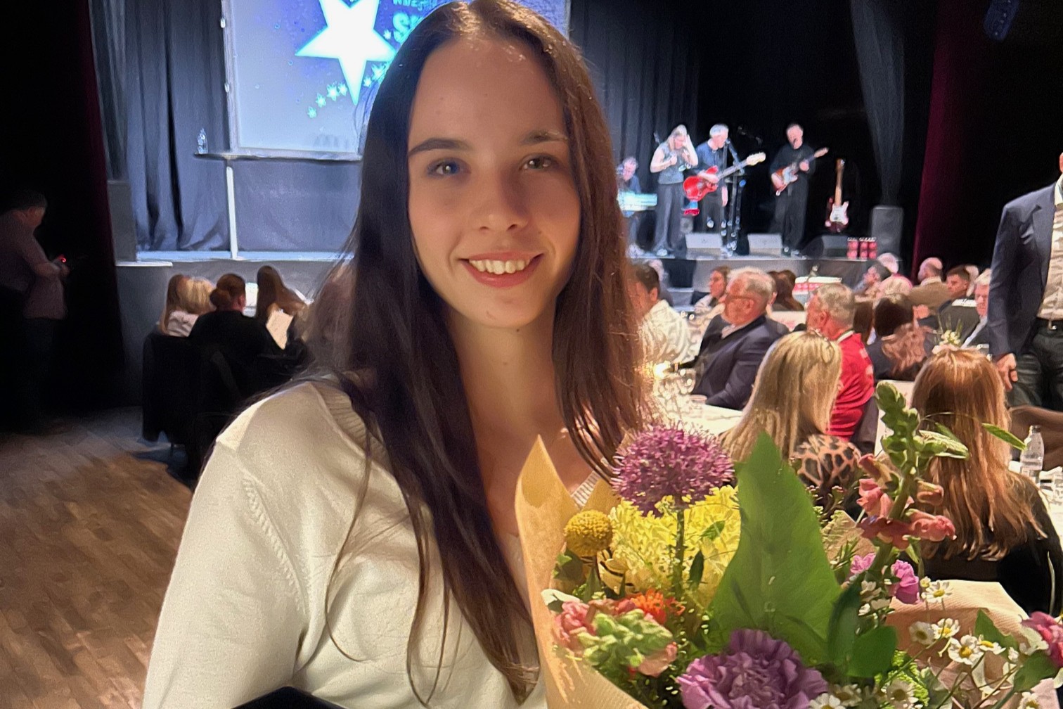 Isabel fra Næstved IF Skøjteafdeling er årets holdkammerat. Foto: John Ringstrøm