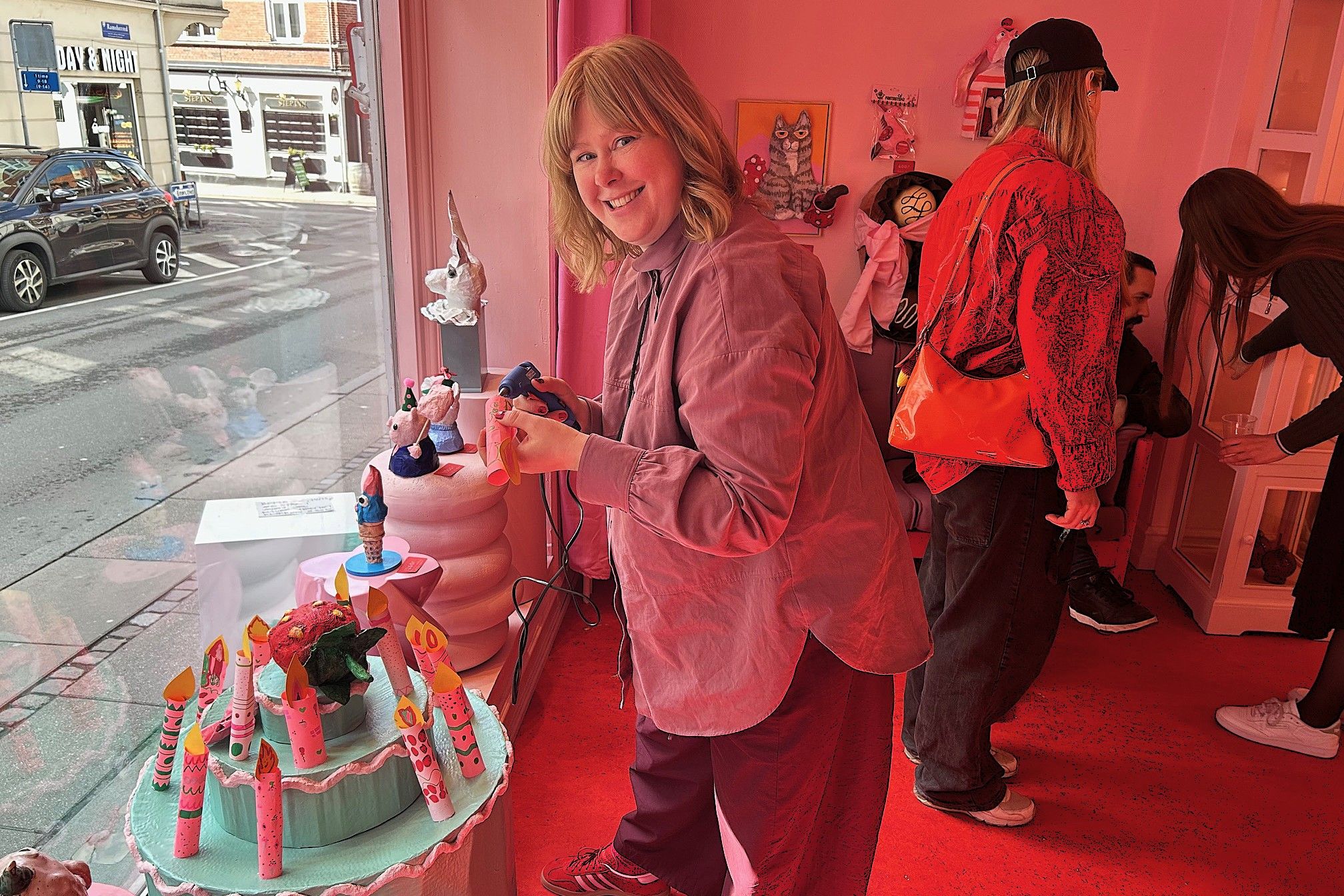 Anne Vestergaard har åbnet Fantasteriet i Ramsherred. Foto: John Ringstrøm