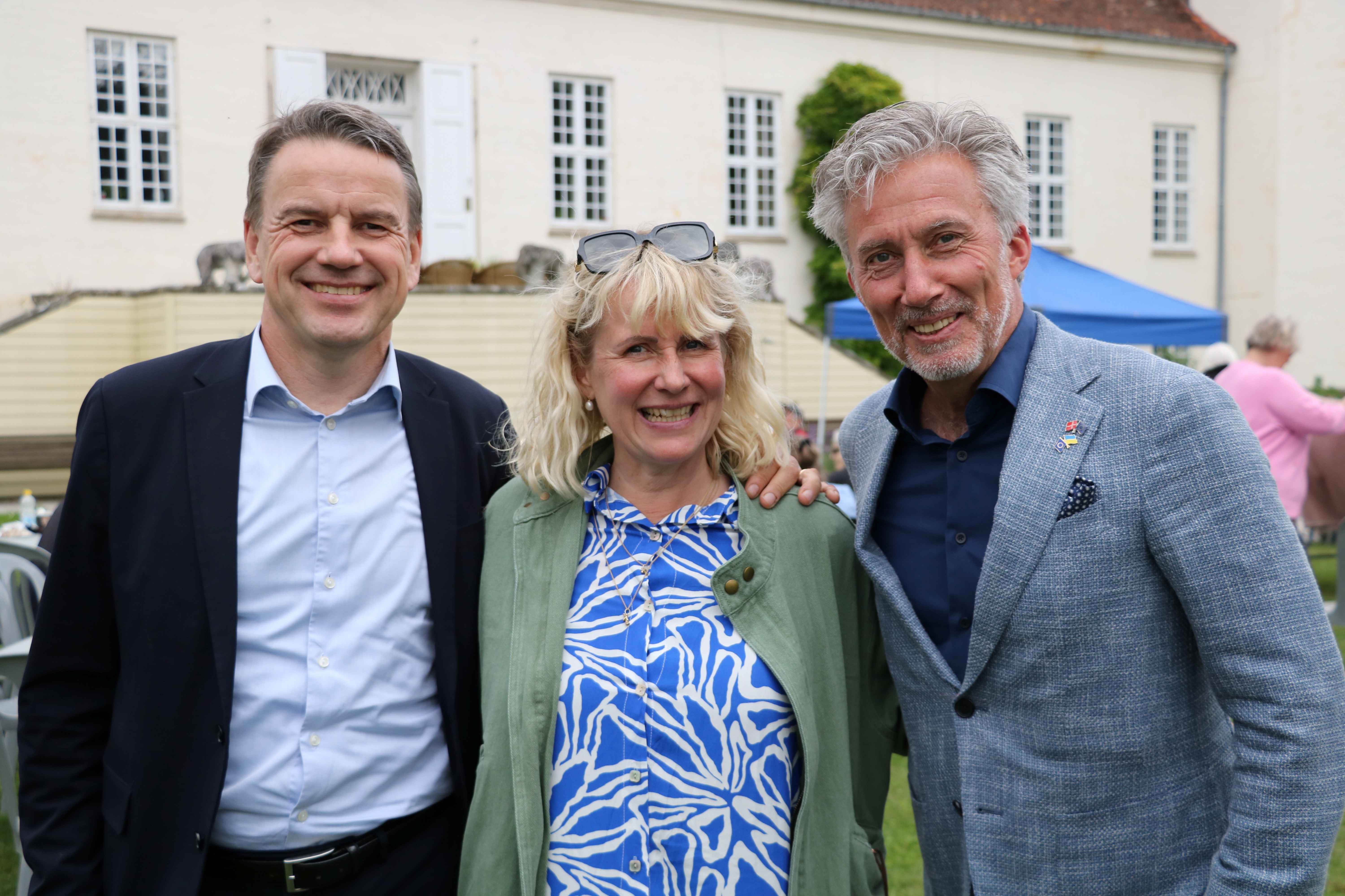 Christian Friis Bach, Cathrine Riegels Gudbergsen og Morten Løkkegaard. Foto: John Ringstrøm