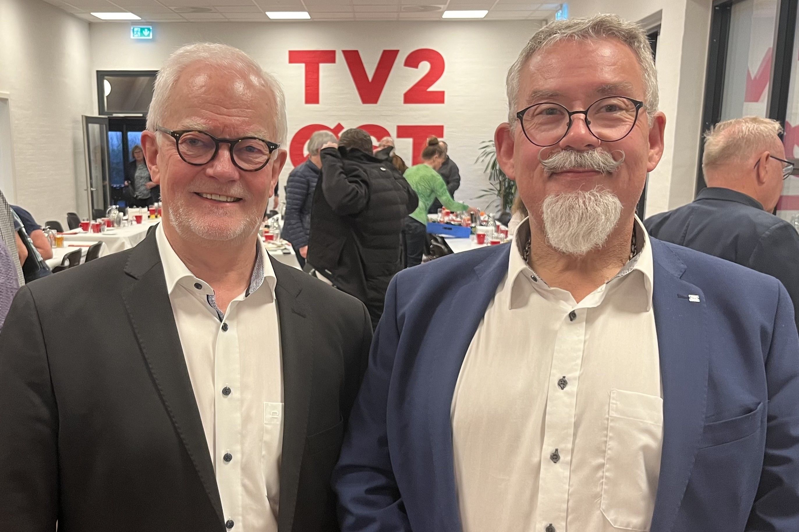 Jørn C. Nielsen og Jørgen Stensgård Madsen. Foto: Pressefoto