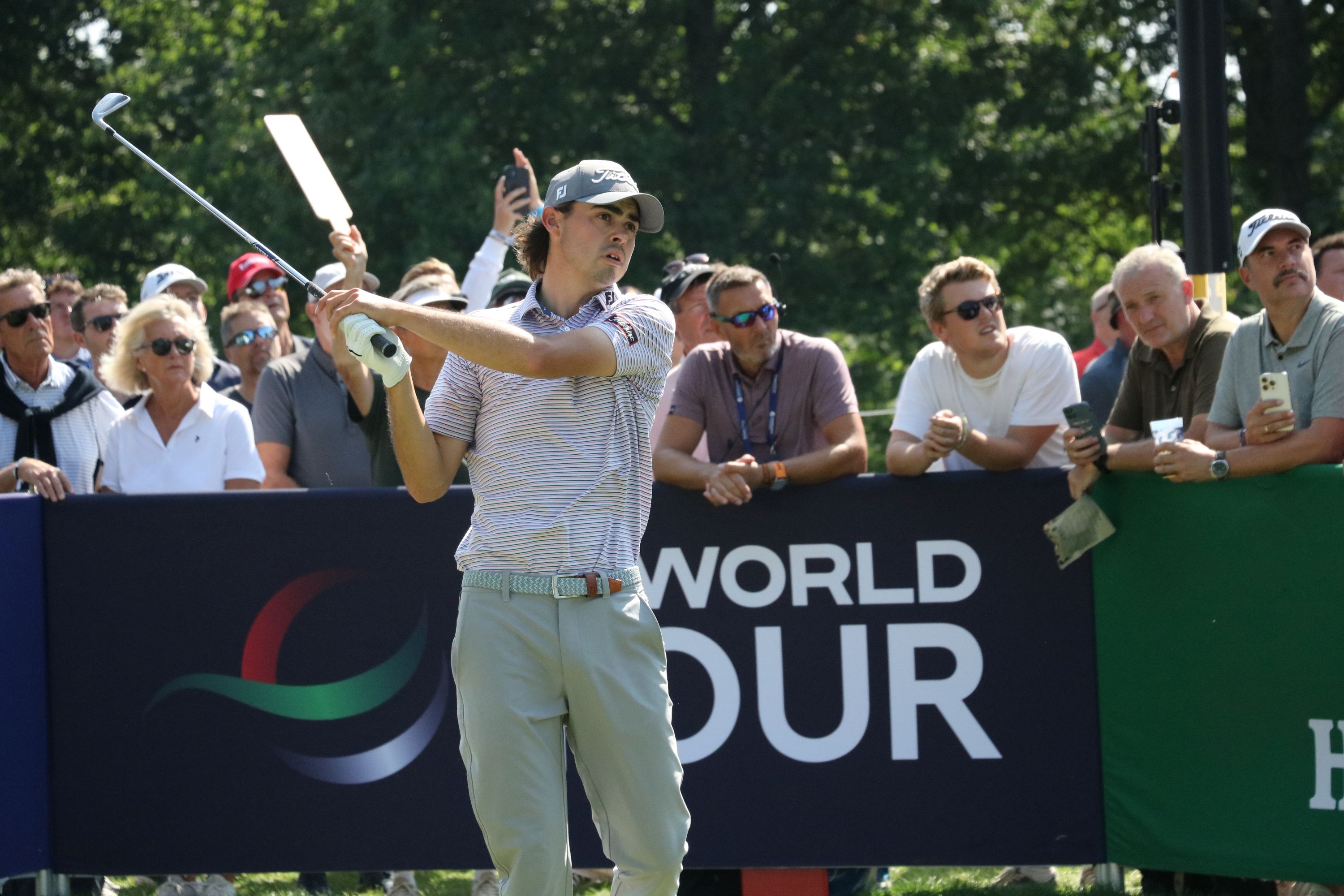 Jacob Skov Olesen scorede sin hidtil største præmie i sin karriere, da han blev tre'er i Qatar Masters. Foto: John Ringstrøm