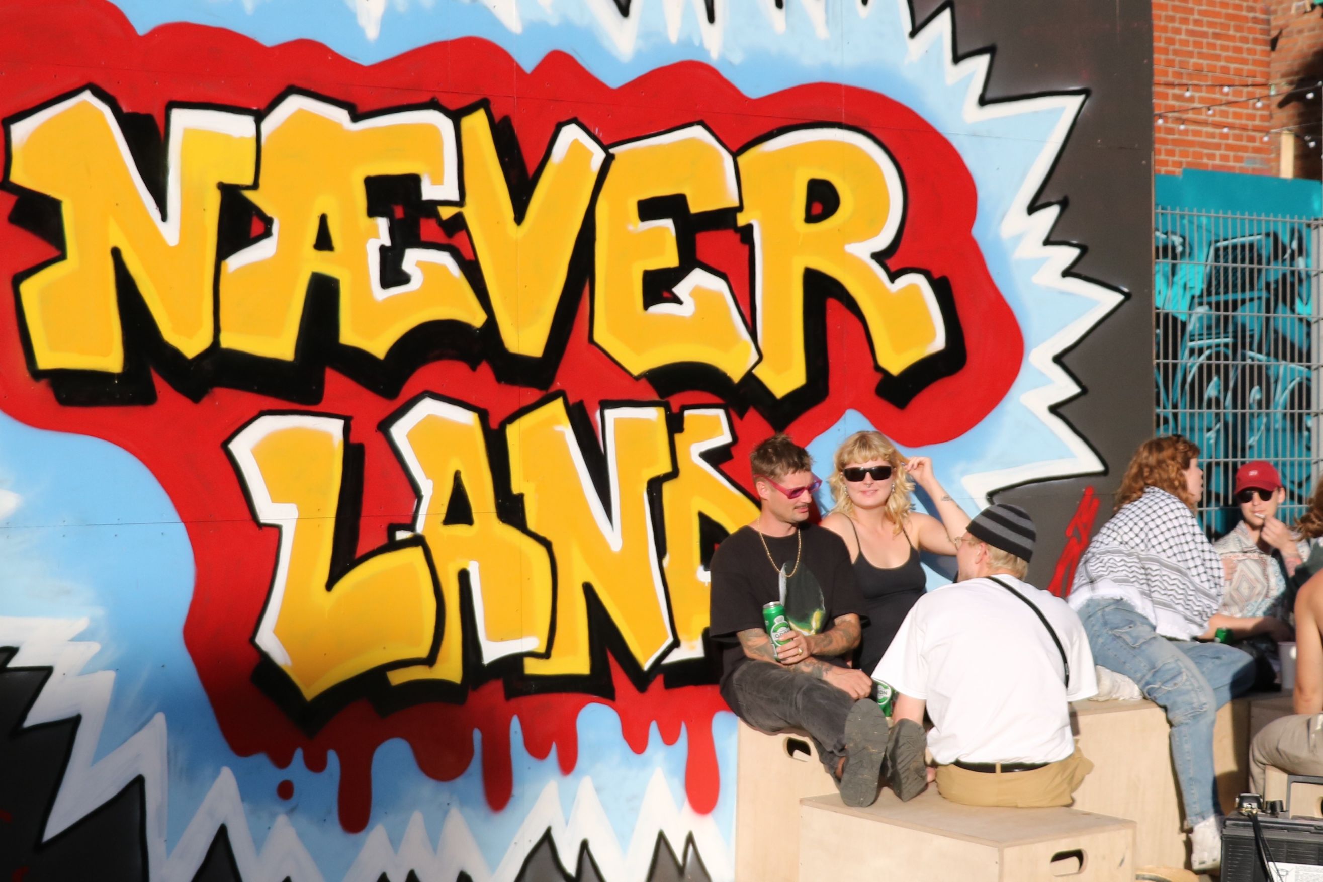 Man var ikke i tvivl om navnet på ungdomsfestivalen. Foto: John Ringstrøm