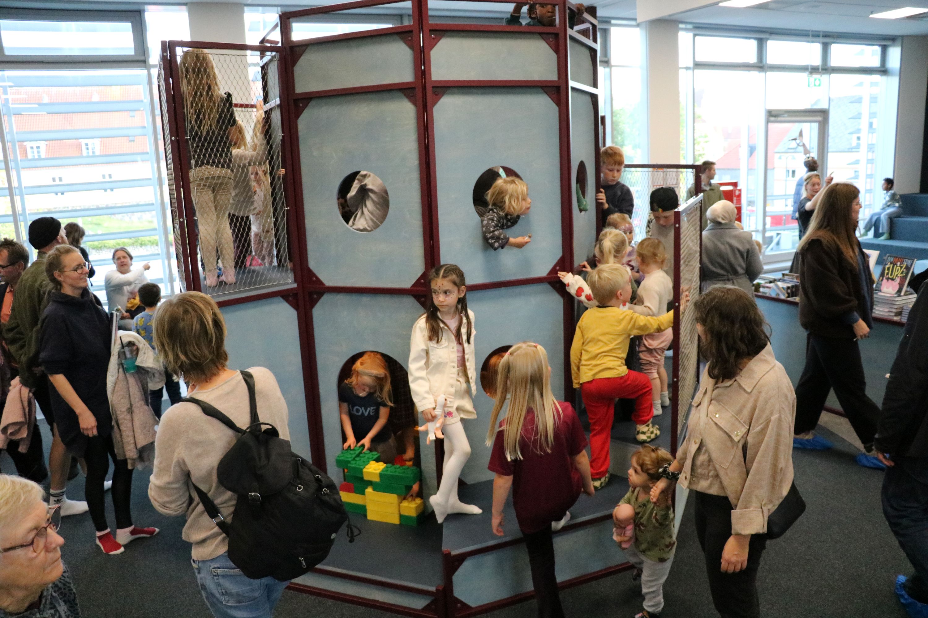 Børnebibliotek. Foto: John Ringstrøm