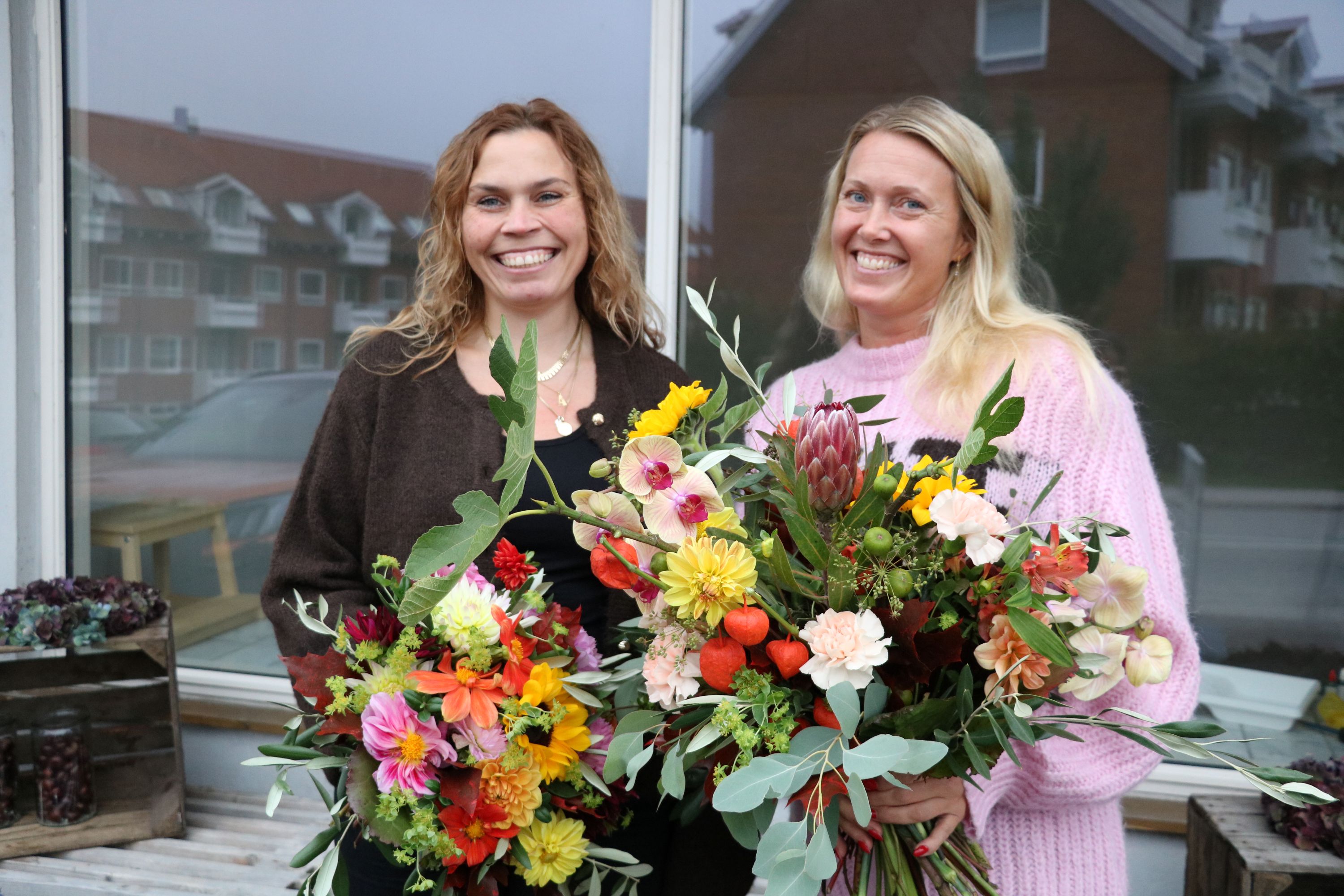 Sidse Nielsen vil være mest i butikken. Ejer Fie Nadja Storm kan nok heller ikke holde sig væk. Foto: John Ringstrøm