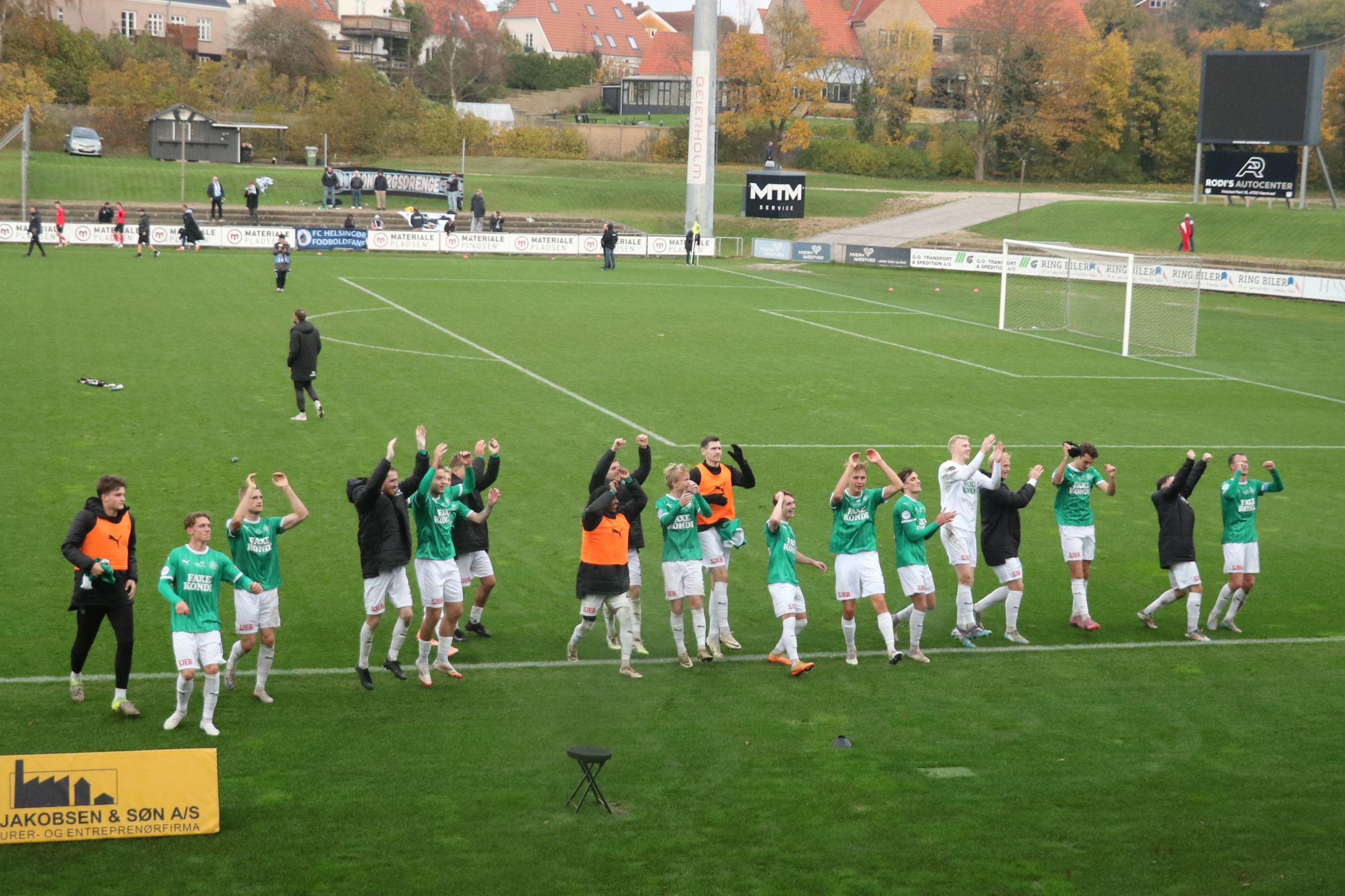 Næstved har haft et fint efterår og kan passende slutte godt af med endnu en sejr over VSK Århus. Foto: John Ringstrøm
