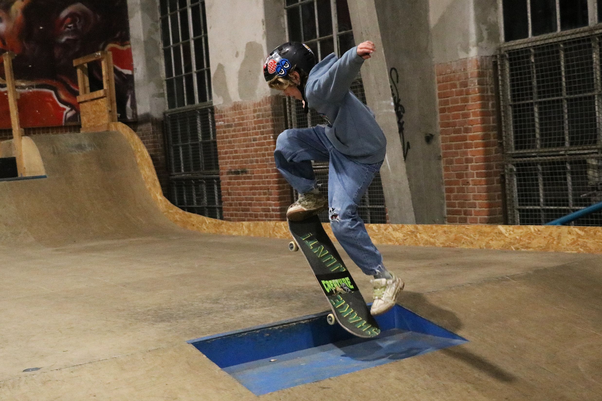 Unge som ældre kan få glæde af skateboard. Foto: John Ringstrøm