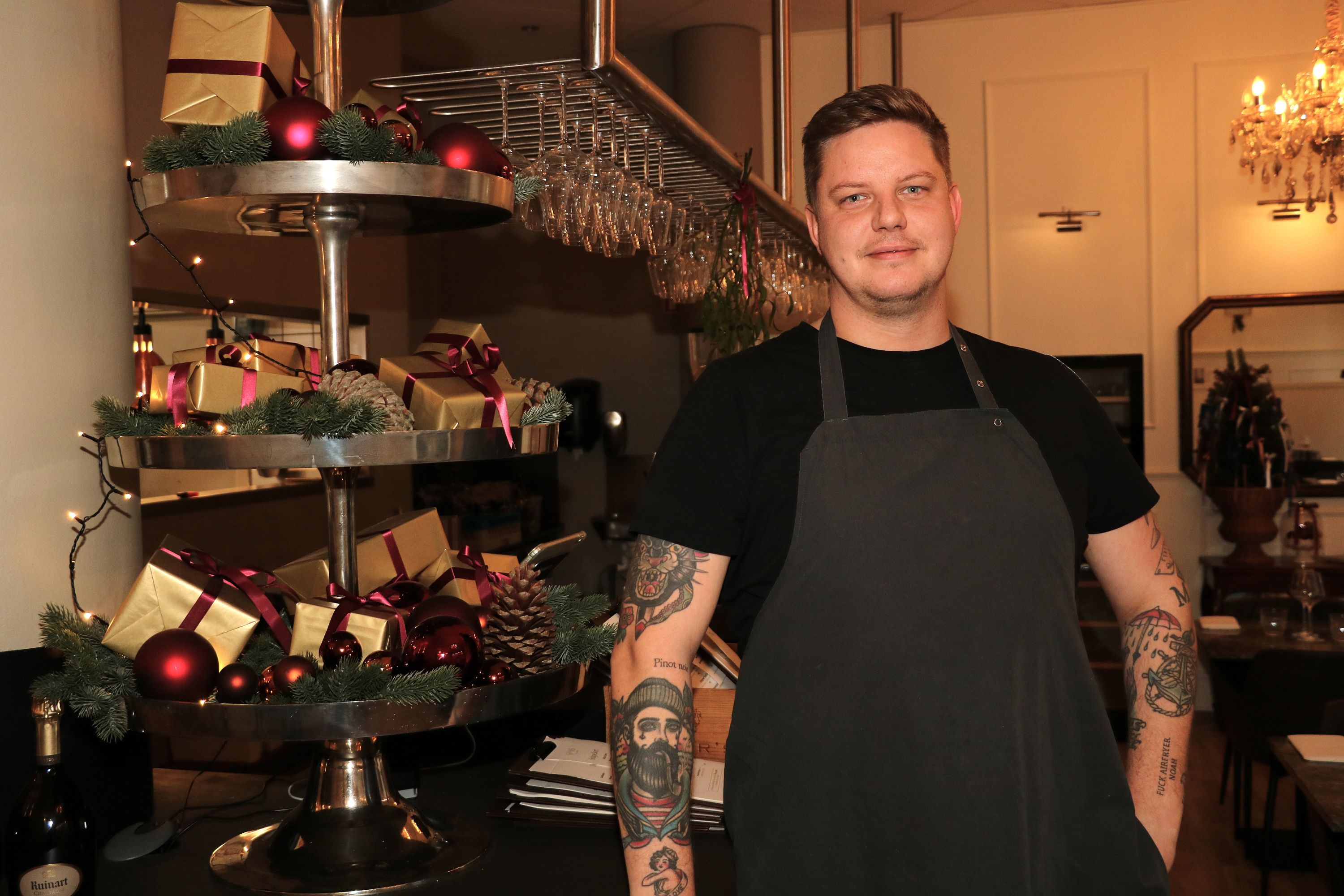 Jacob Rasmussen har skabt en fine dining, nordisk gourmetrestaurant med "Hans" i Kindhestegade. Foto: John Ringstrøm