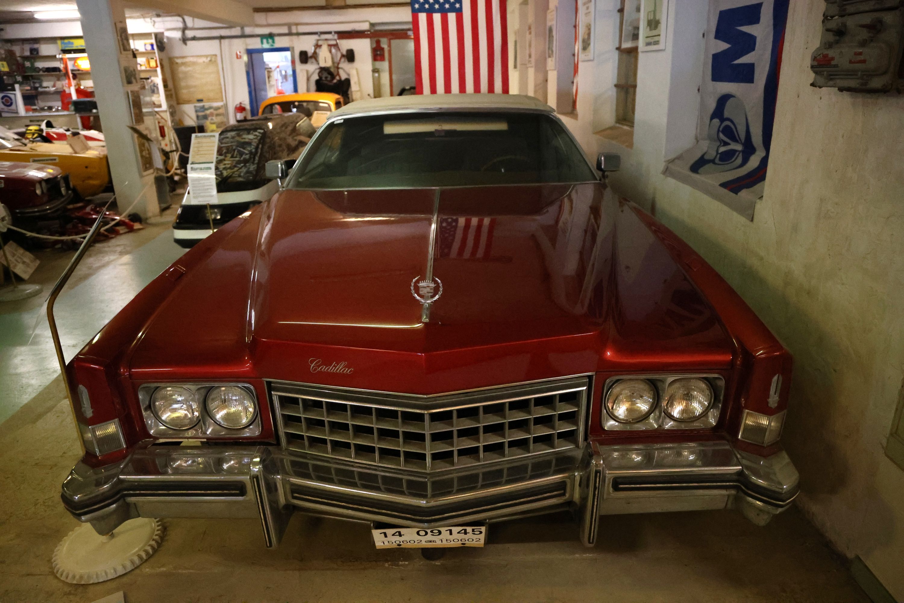 Cadillac'en, som kong Frederik kørte i under sin USA-uddannelse. Foto: John Ringstrøm