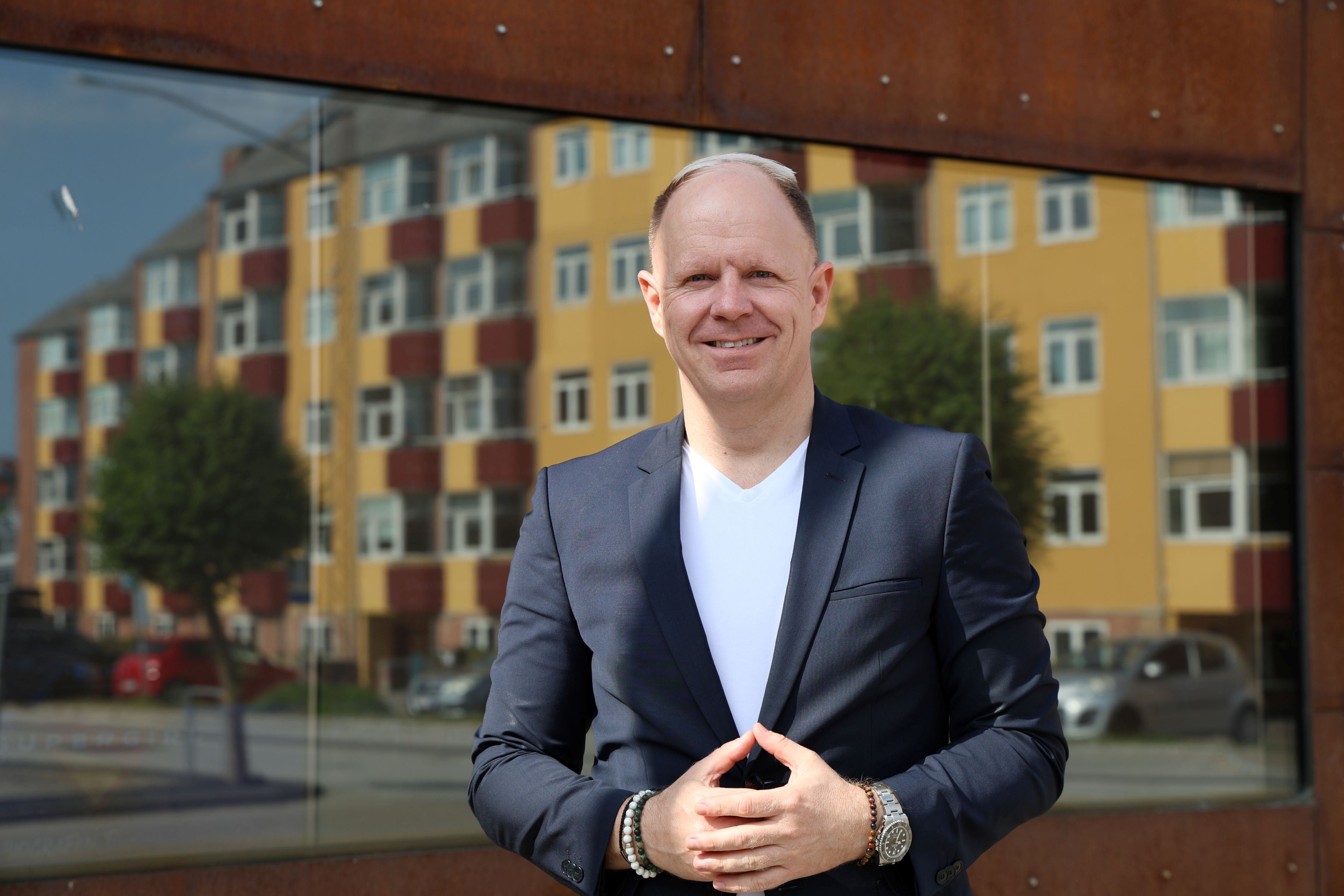 Der er sket meget i den tid, Daniel Lillerøi har været chef for Nordisk Film i Næstved, hvor de nu er oppe på 25 medarbejdere. Foto: John Ringstrøm