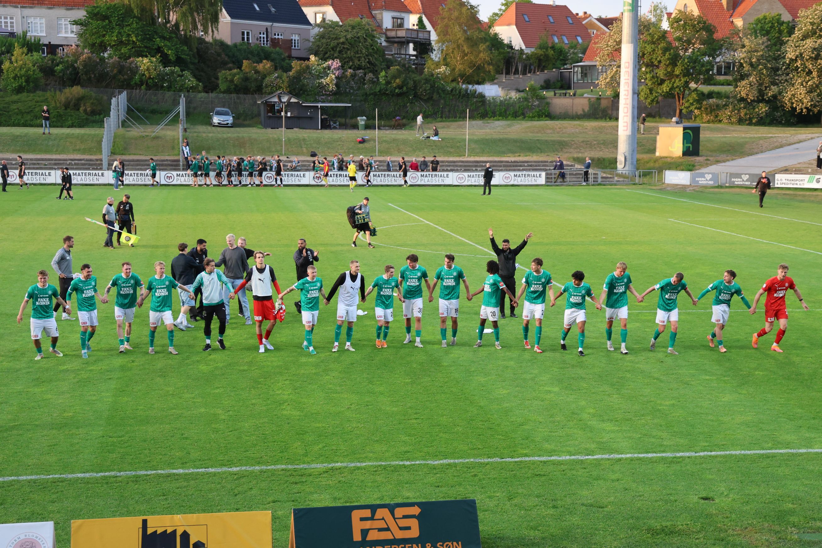 "De grønne" skal i aktion både torsdag og søndag. Foto: John Ringstrøm