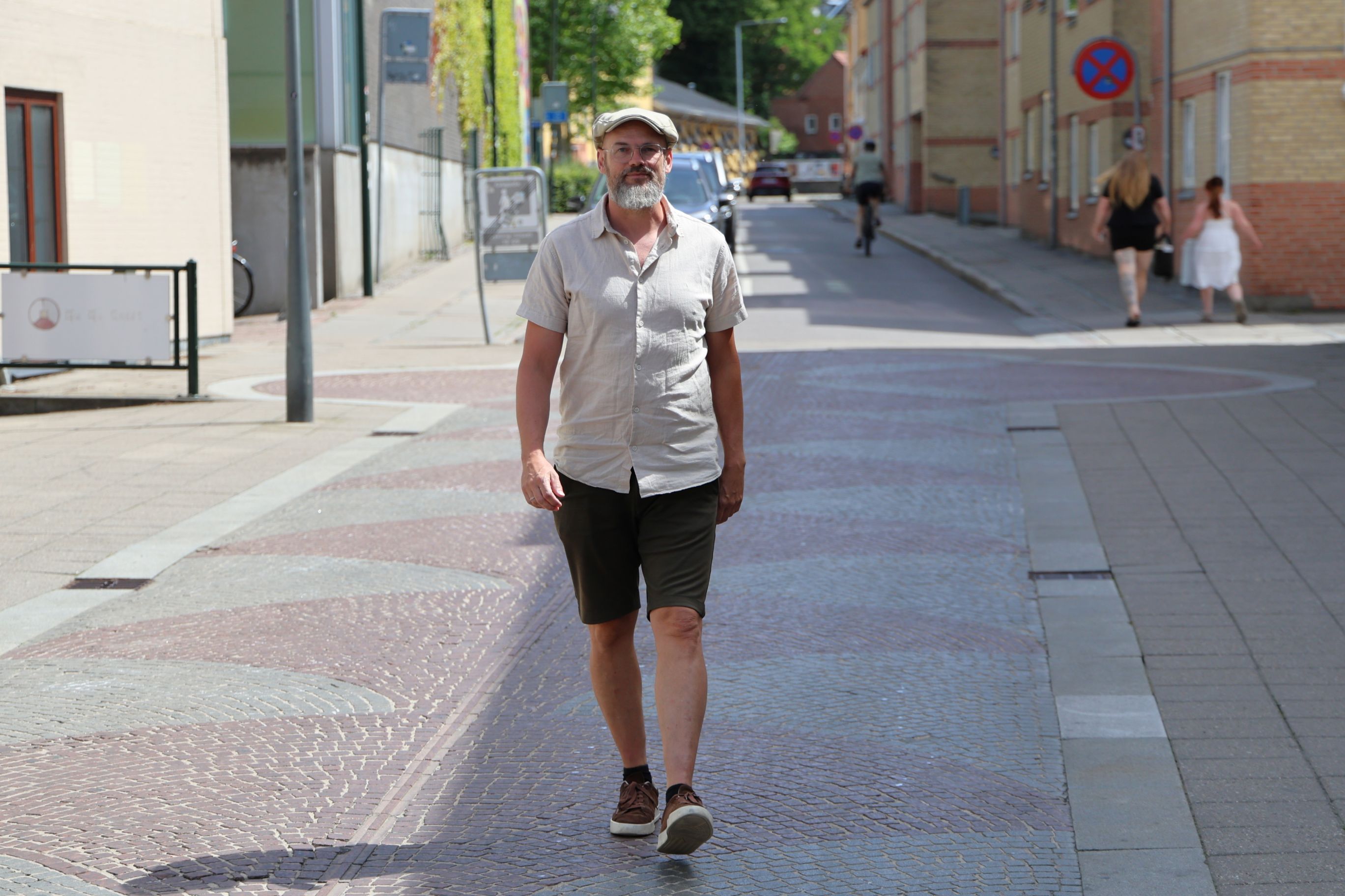 Grønnegade er et af Aspendos mest brugte steder, da Steffen Sommerstedt her holder sine populære fortælle-caféer i Officersmessen