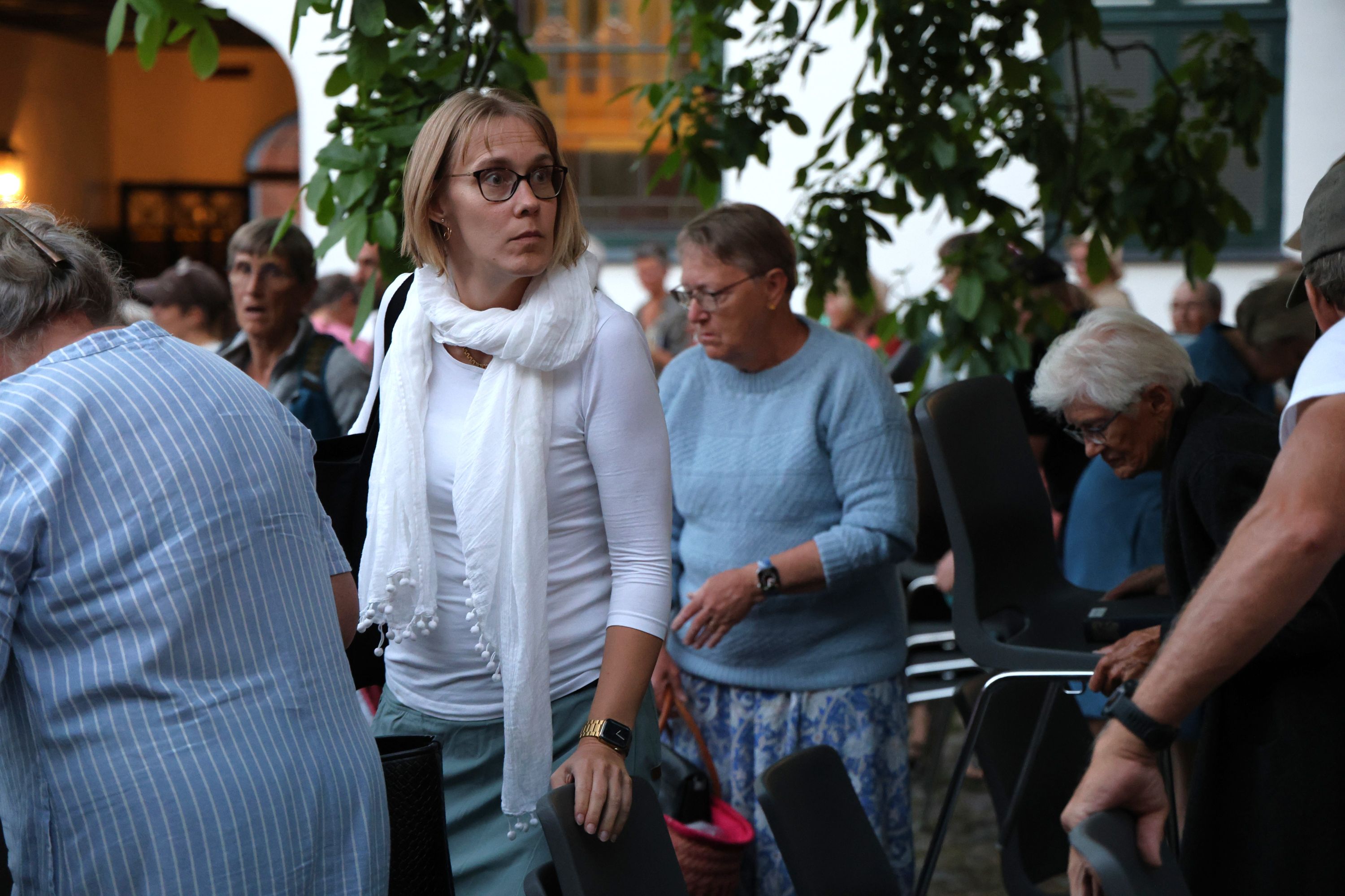 Stine Bergqvist var på plads til Årets Længste Sang fra start til slut. Foto: John Ringstrøm