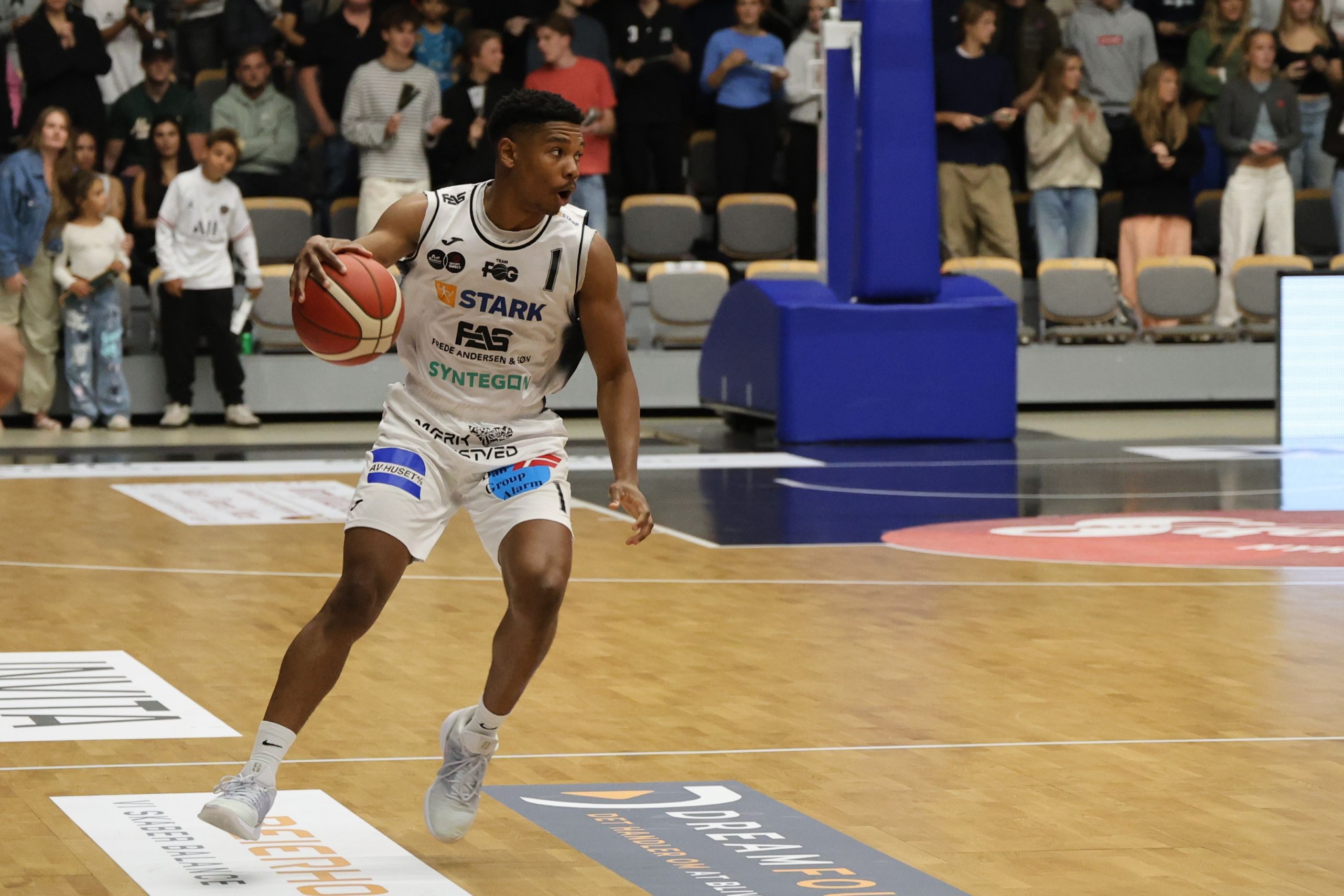 Julian Larry og Team FOG Næstved har vundet deres tre første kampe klart. Foto: John Ringstrøm