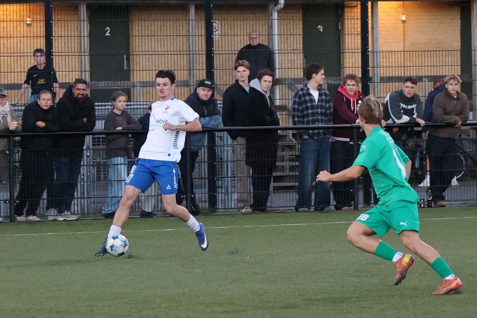 Mikkel Melgaard var med i HGs sene mål til 2-2. Foto: John Ringstrøm