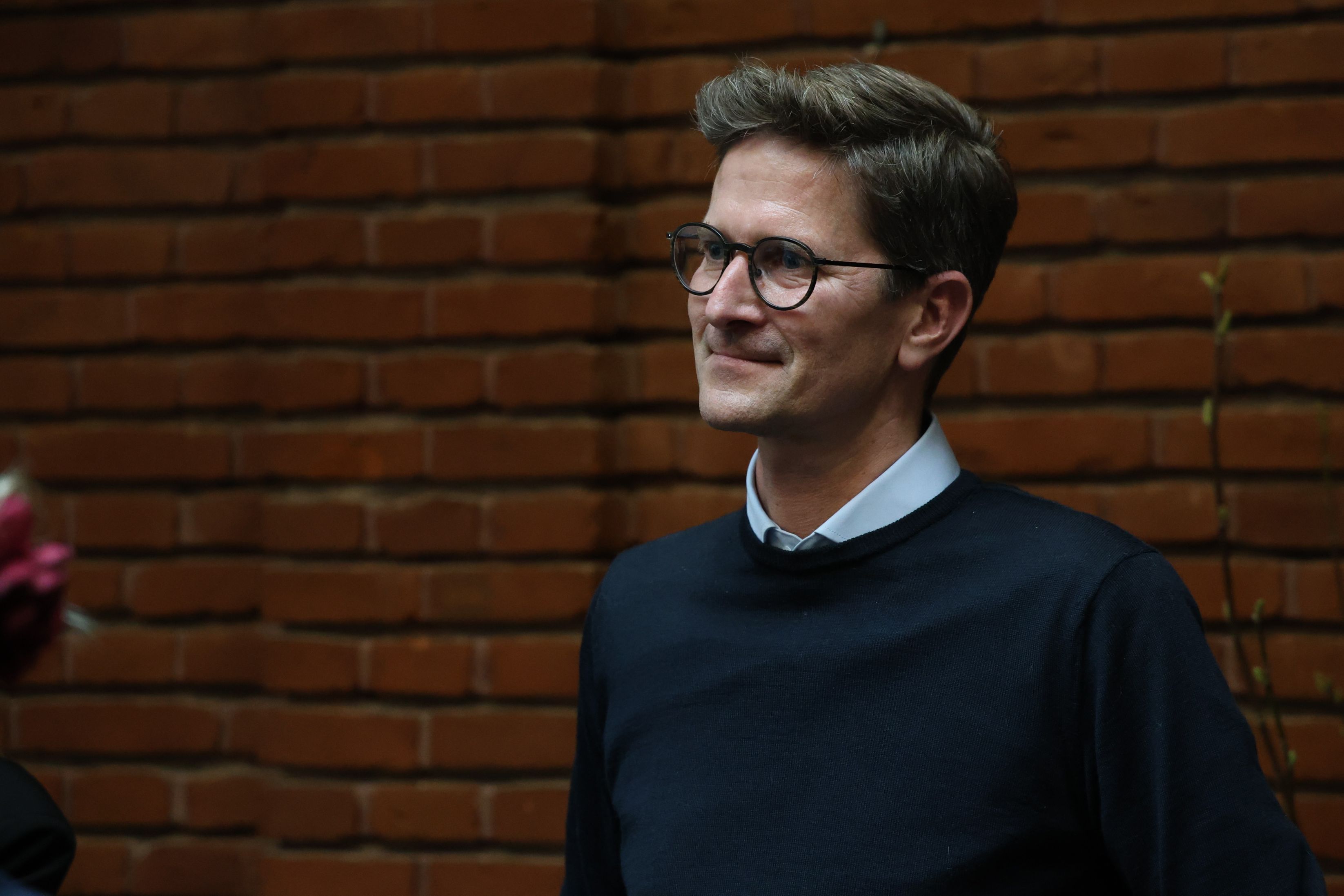 Nicolaj Lund Jensen fik en rørende afsked med Næstved, da han torsdag holdt afskedsreception. Foto: Emma Winther