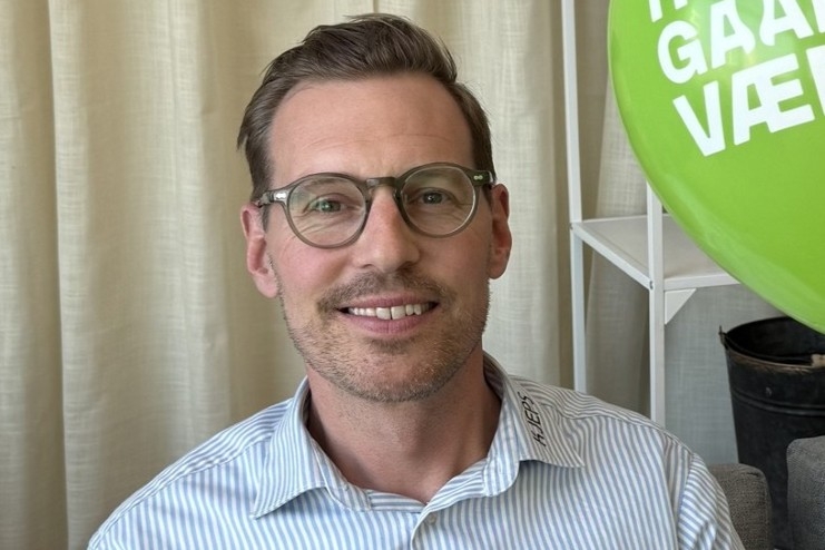 Jesper Kjep vil gøre mere ud af bolighusets web-shop. Foto: Privat