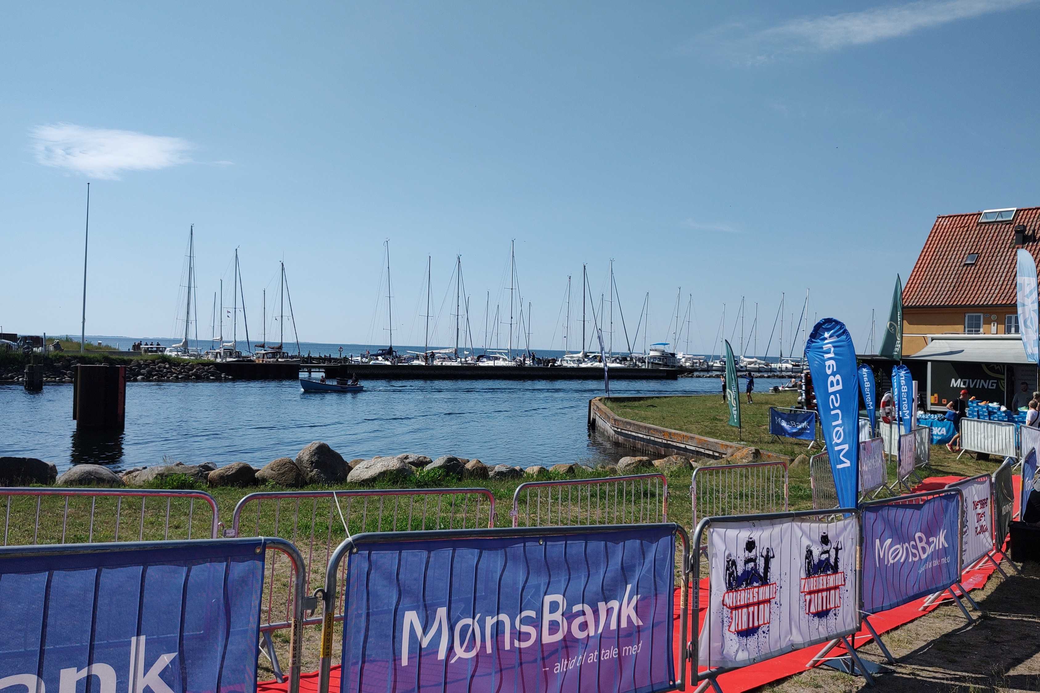 Karrebæksminde har gjort klar til årets triatlon. Privatfoto