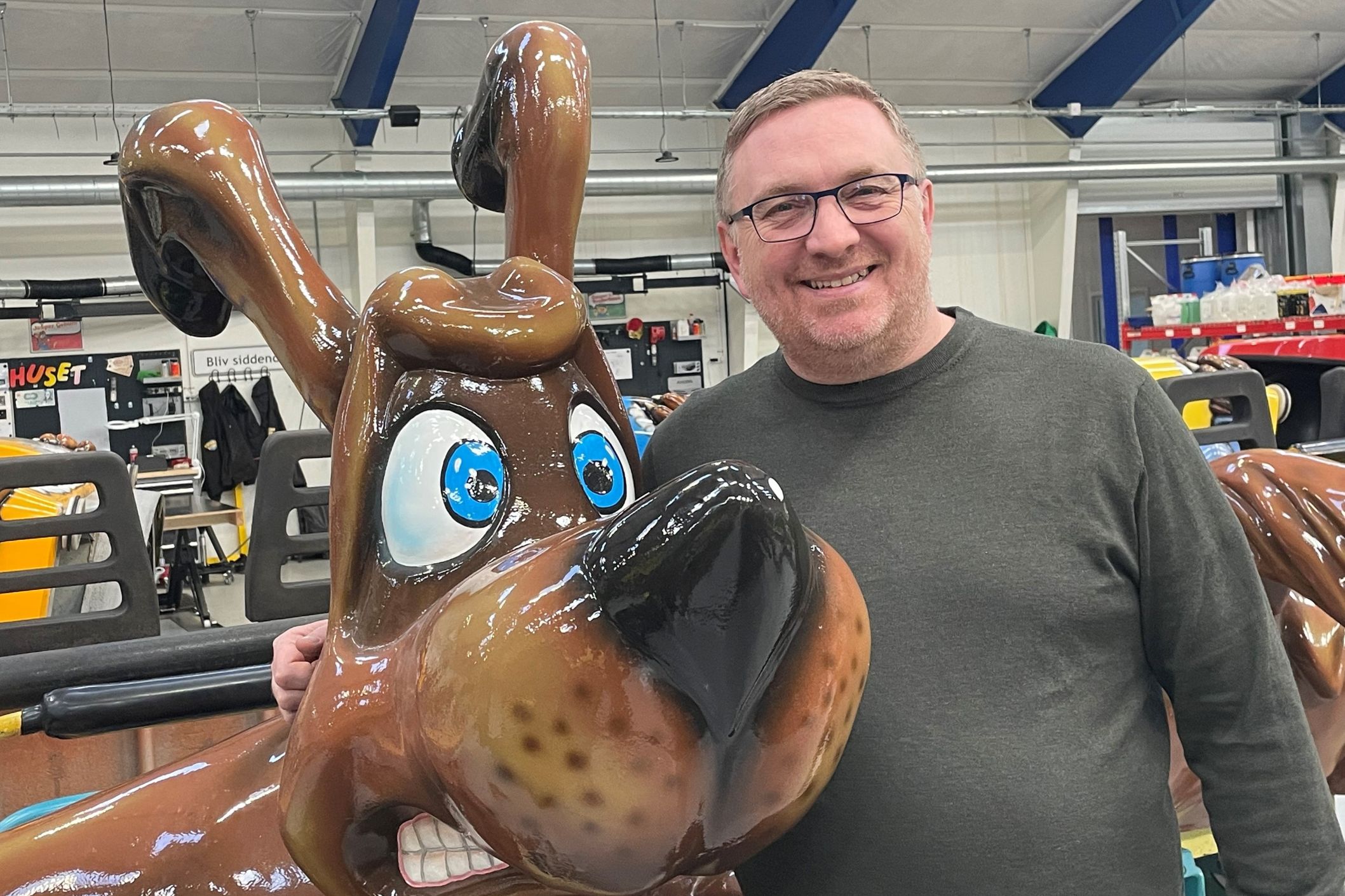 Kenneth Østerballe har ikke været lige så længe i BonBon-Land som Henry Hundeprut. Foto: BonBon-Land