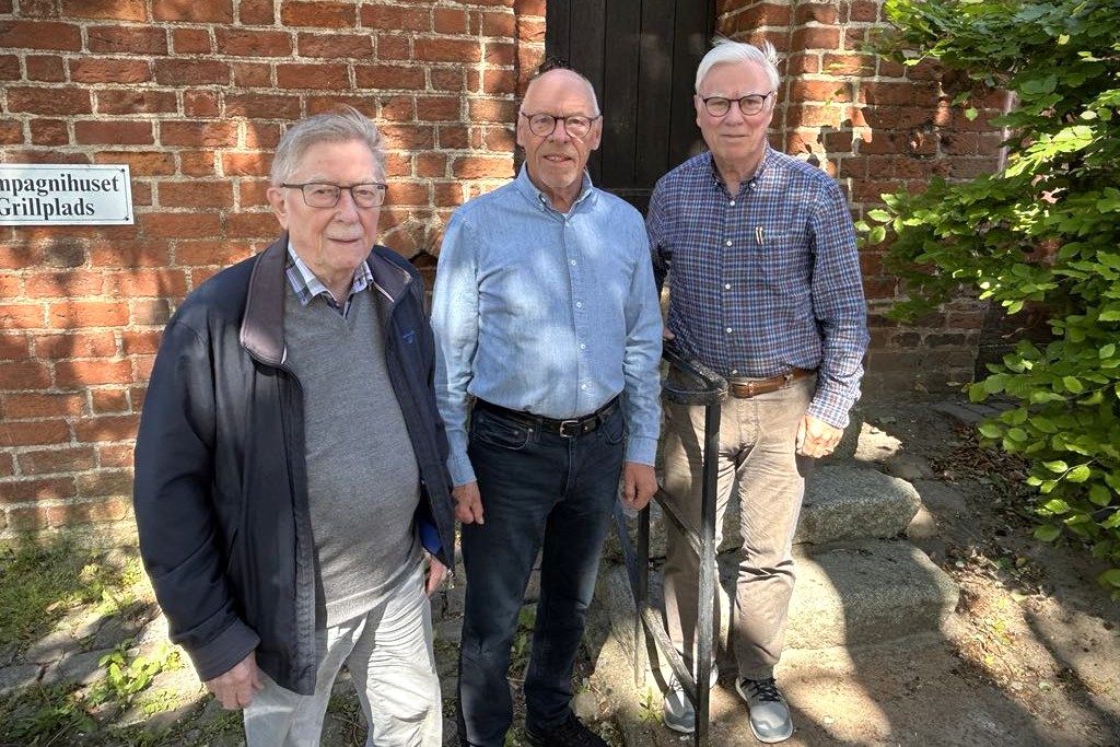 Per Andersen, Georg Bentzen og Erik Holst