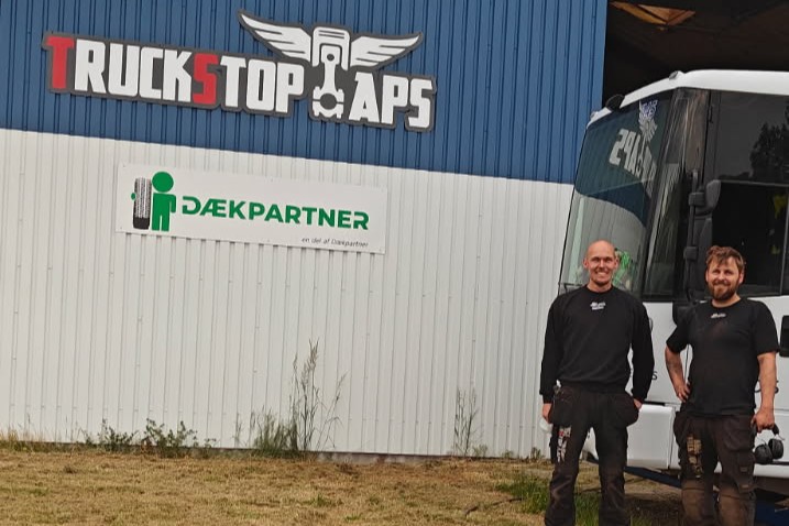 Kristian og Mathias fra Køge Truck Stop. Foto: Presse