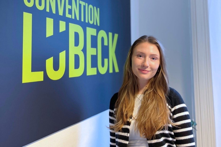 Laura Christophersen, SoMe-ansvarlig, Næstved City/Praktikant i Lübeck. Pressefoto