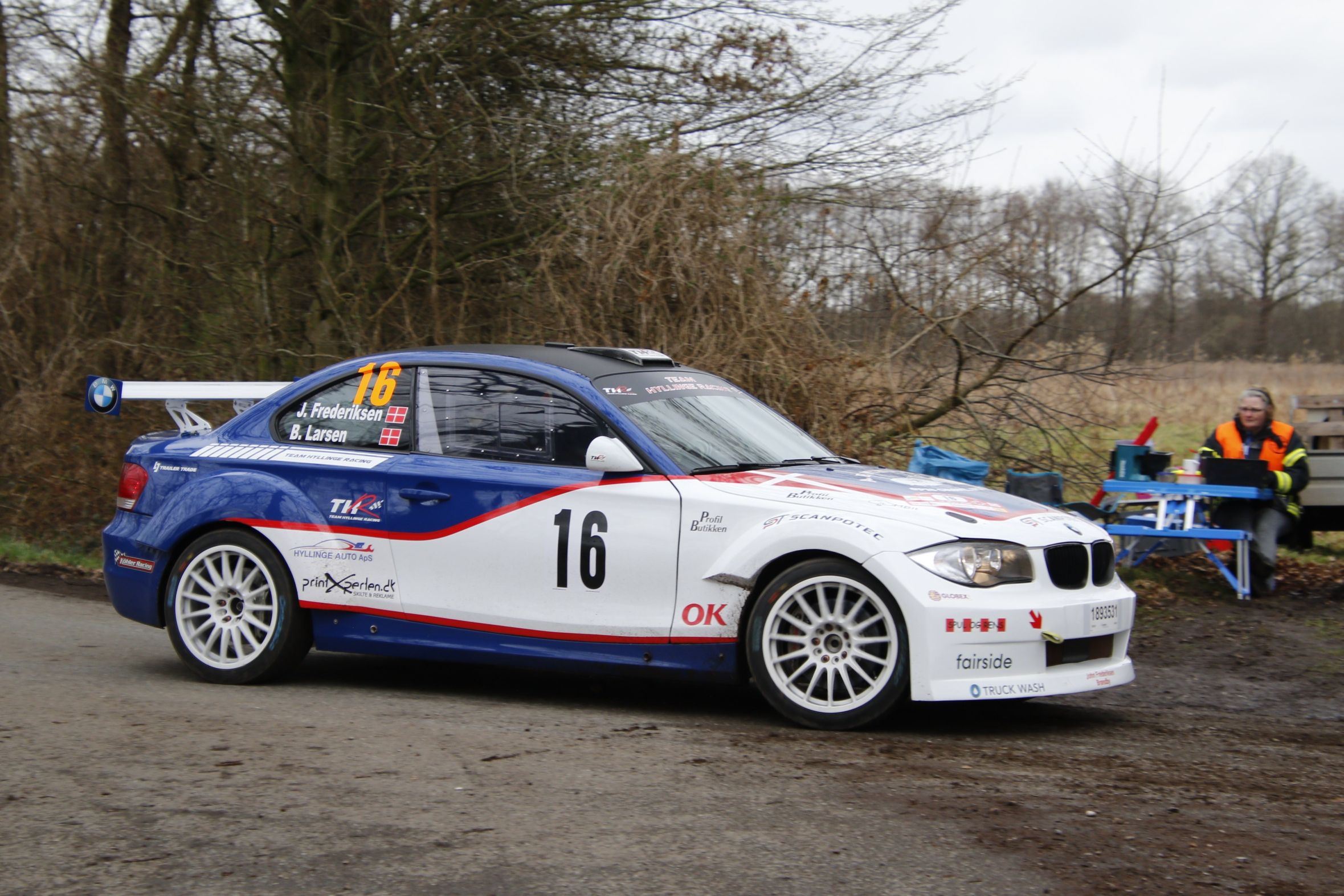 BMW M1'eren kom godt rundt på de tyske veje. Foto: Allan Post