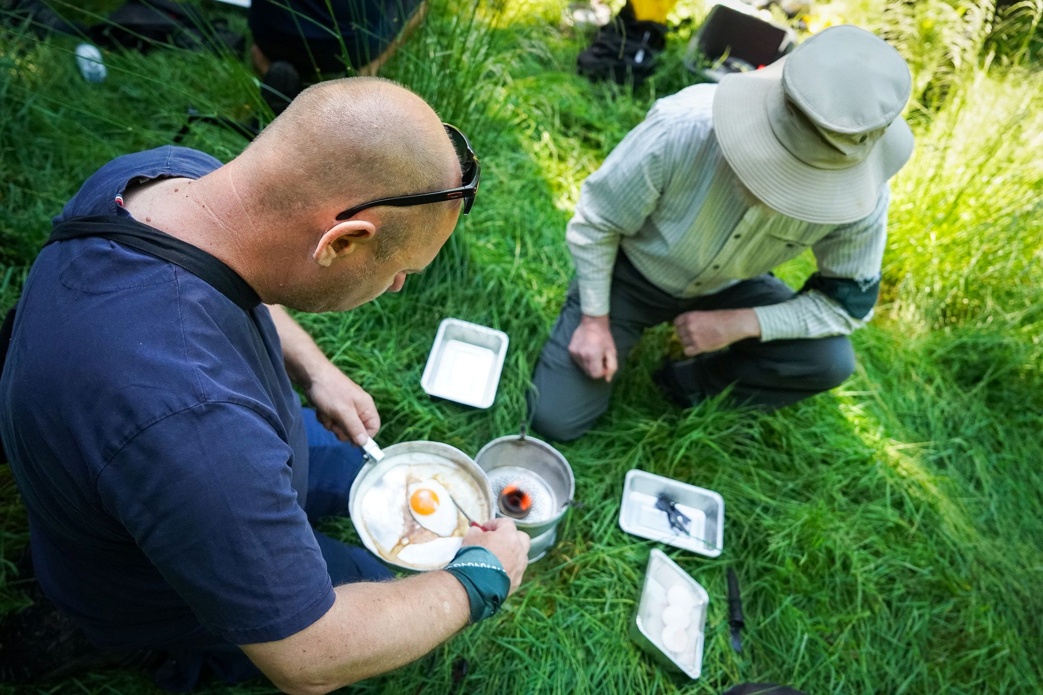 En hel dags teambuilding er sjældent nok. Foto: Presse