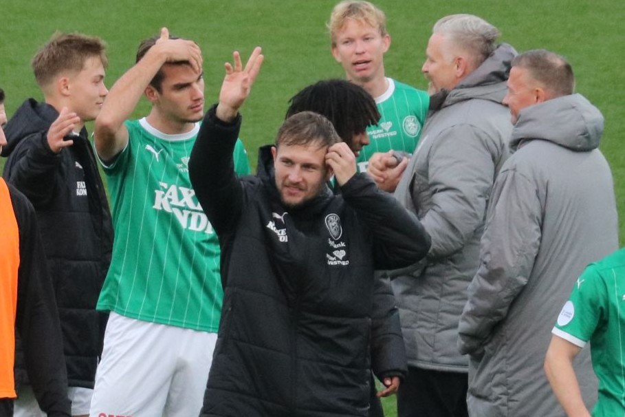 Magnus Haüser er en vigtig brik på Næstveds hold, og nu fortsætter han i klubben. Foto: John Ringstrøm