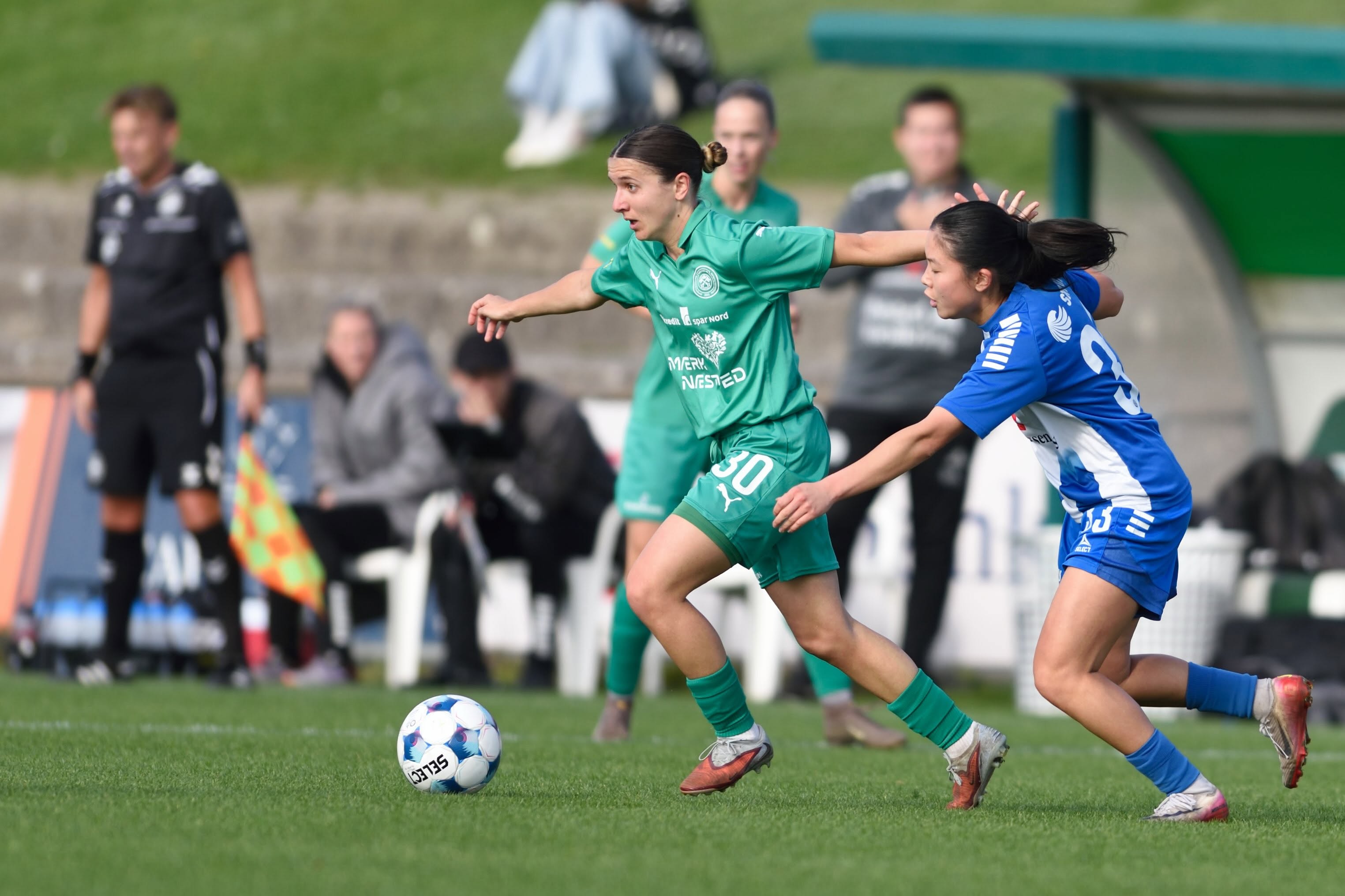 Marta Grosso blev matchvinder for Næstved HG ude mod Sundby. Foto: Næstved HG