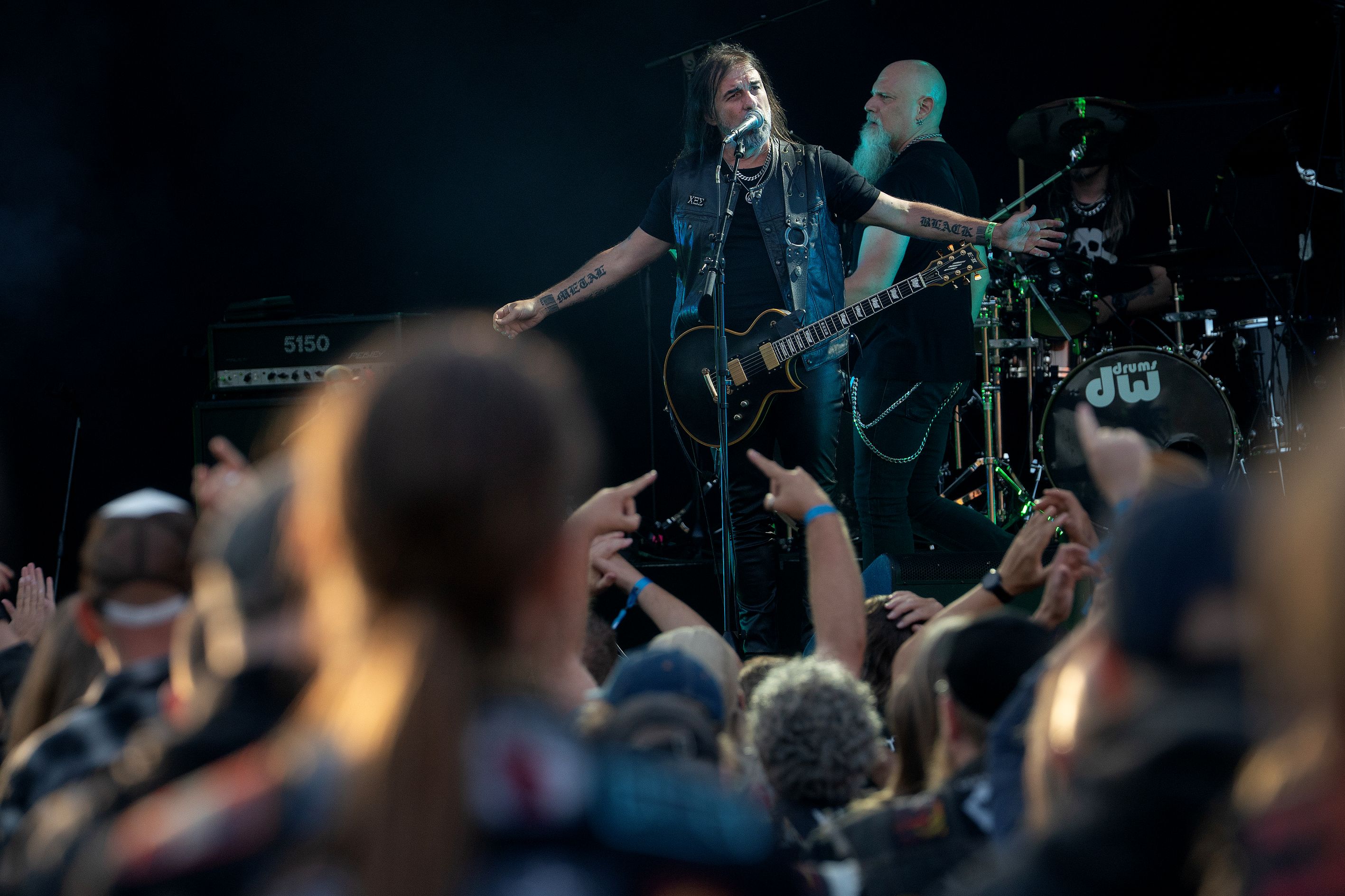 Der blev sat publikumsrekord til Næstved Metalfest i år, og det forventer arrangørerne bliver slået igen næste år. Foto: Thomas Olsen