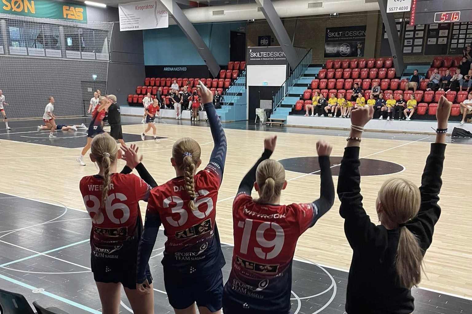 Fredag aften bliver der spillet på 21 baner i Næstved og omegn, når Næstved Cup fløjtes i gang. Foto: Næstved Håndbold