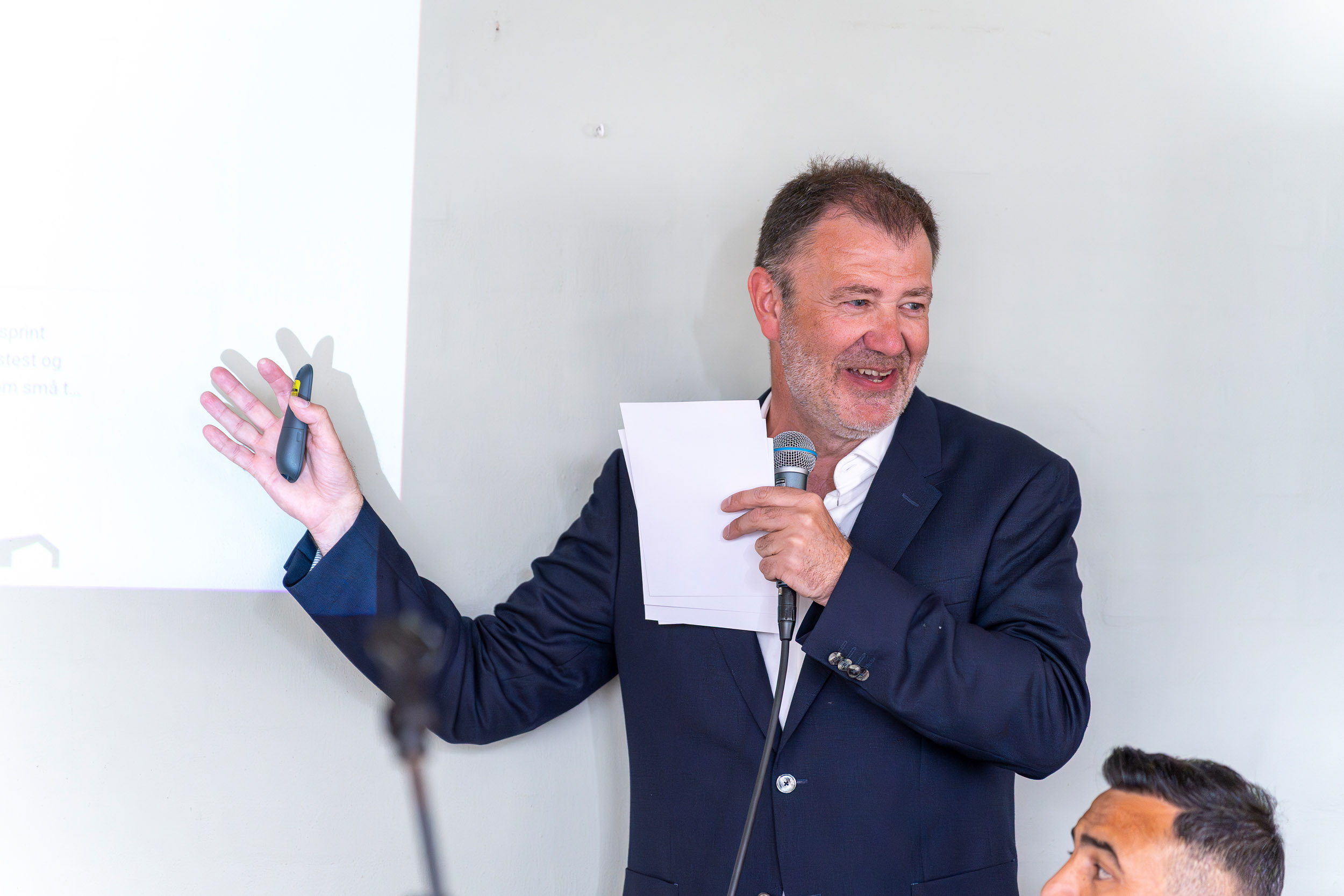 Ved indvielsen for et år siden, hvor ingen vidste, om projektet kunne bære. Foto: René Kongsgaard